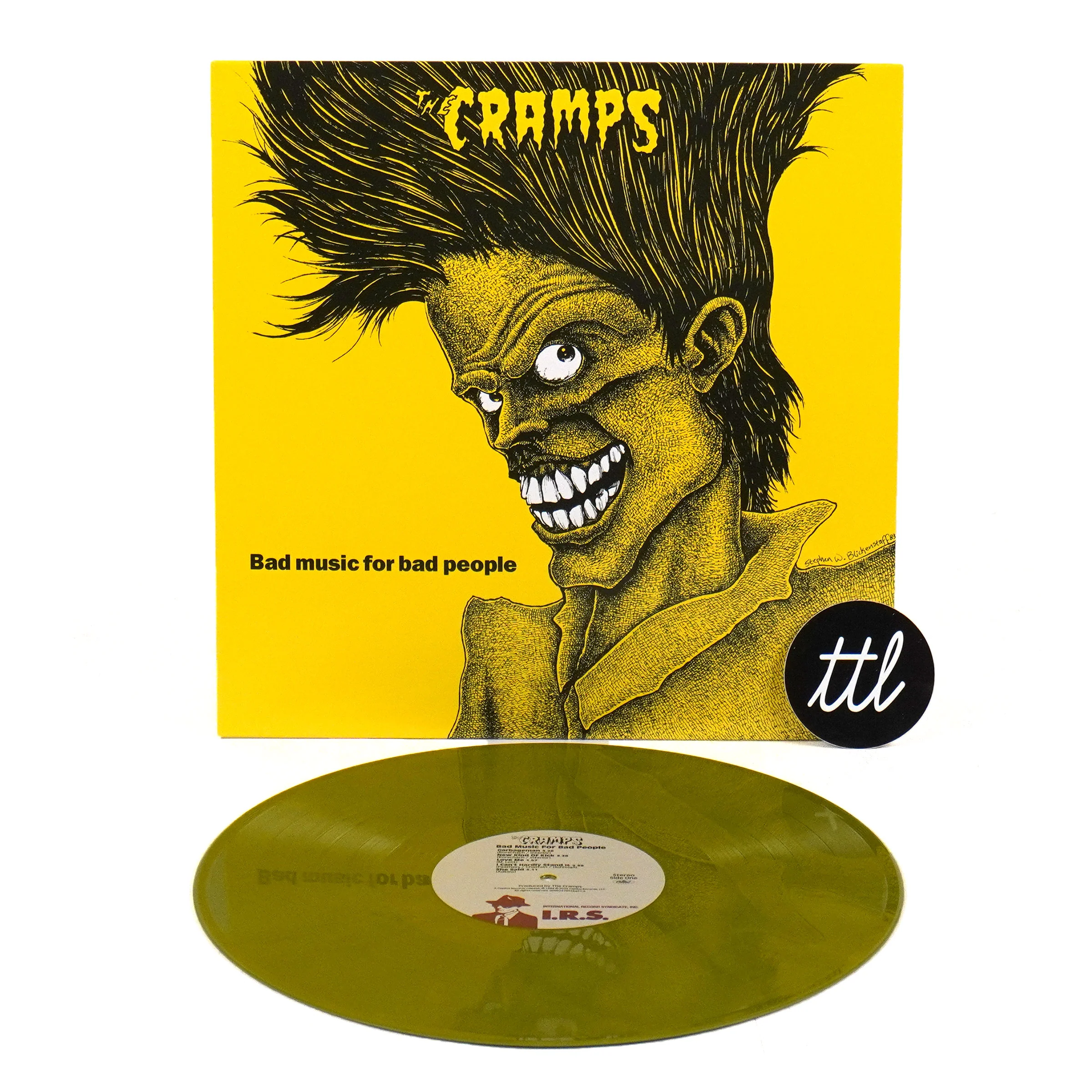The Cramps: Bad Music For Bad People (Green Colored Vinyl) Vinyl LP - Image 2