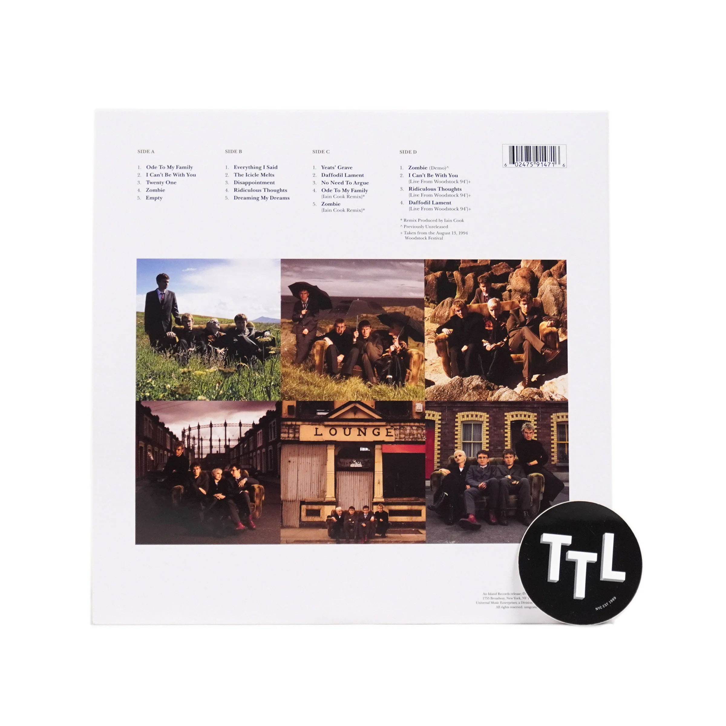 The Cranberries: No Need To Argue - 30th Anniversary Deluxe Edition Vinyl 2LP - Image 3