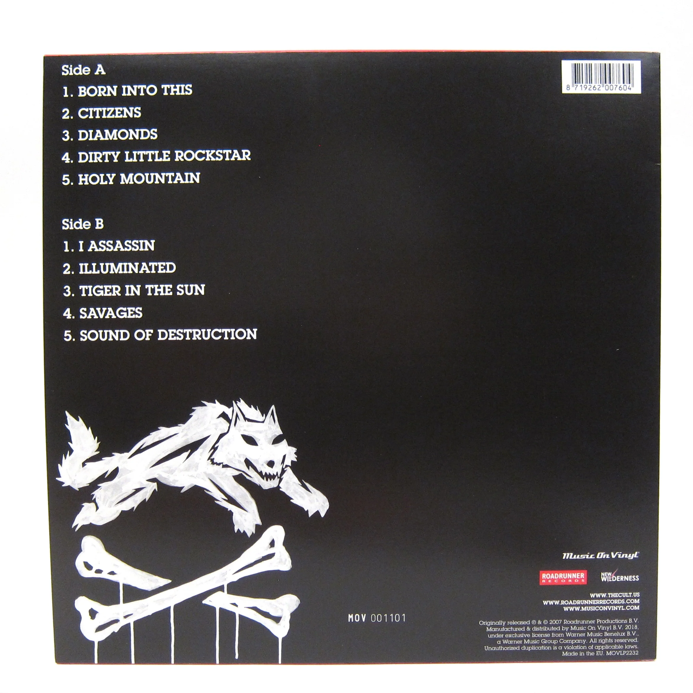 The Cult: Born Into This (Music On Vinyl 180g, Colored Vinyl) Vinyl LP - Image 4