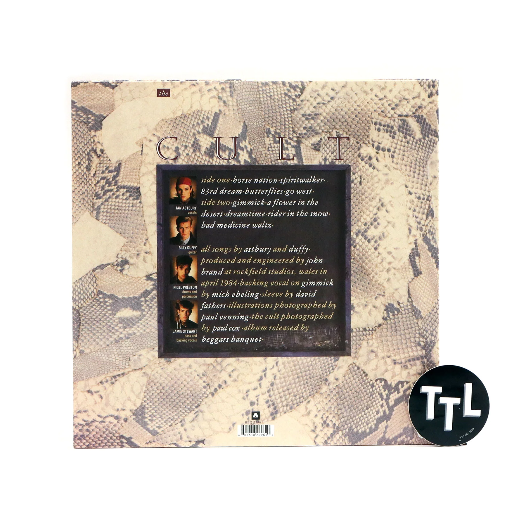 The Cult: Dreamtime (Indie Exclusive Colored Vinyl) Vinyl LP - Image 3