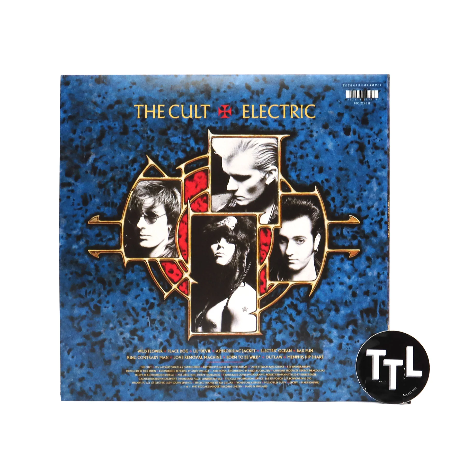 The Cult: Electric (Indie Exclusive Colored Vinyl) Vinyl LP - Image 3