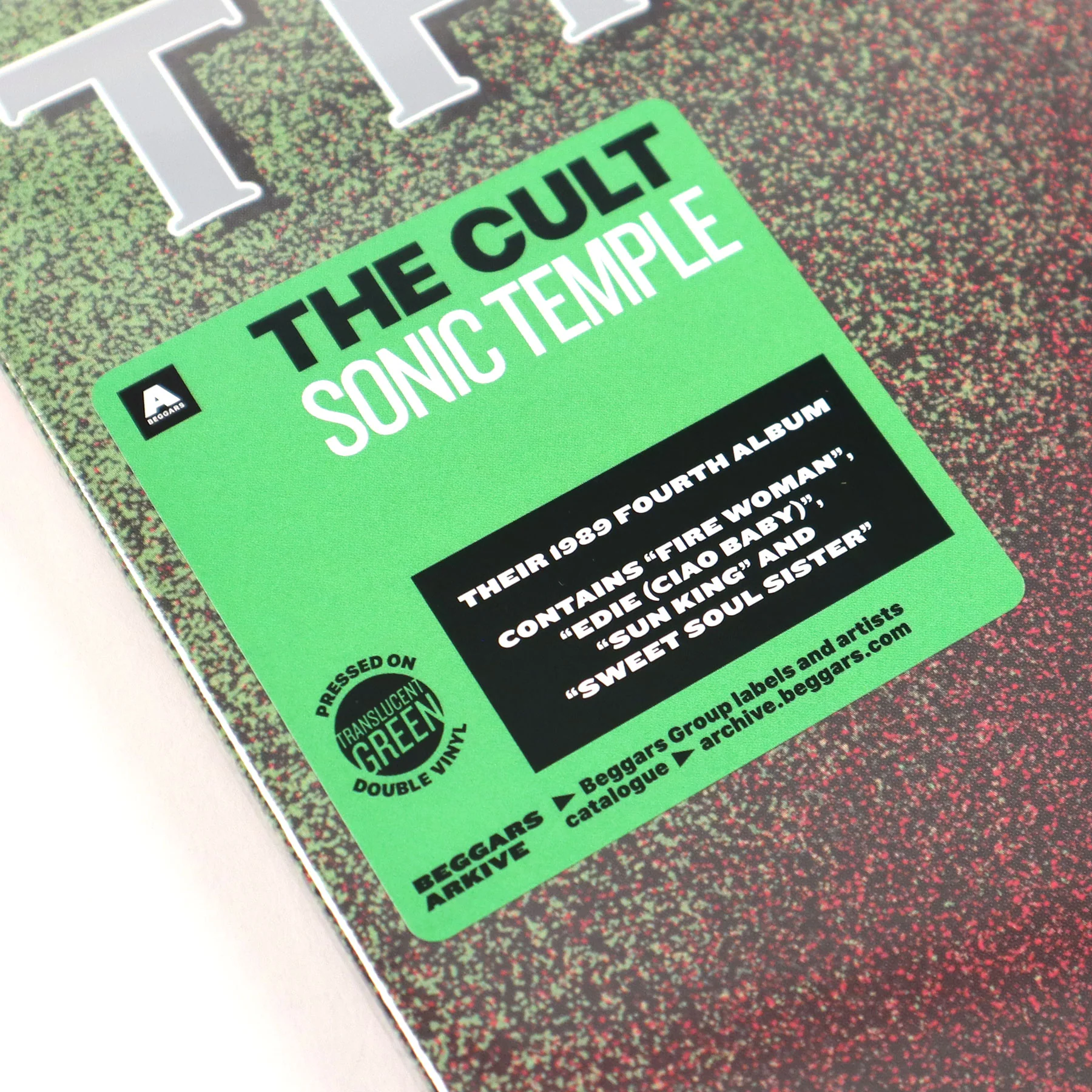 The Cult: Sonic Temple - 30th Anniversary (Indie Exclusive Colored Vinyl) Vinyl 2LP - Image 4