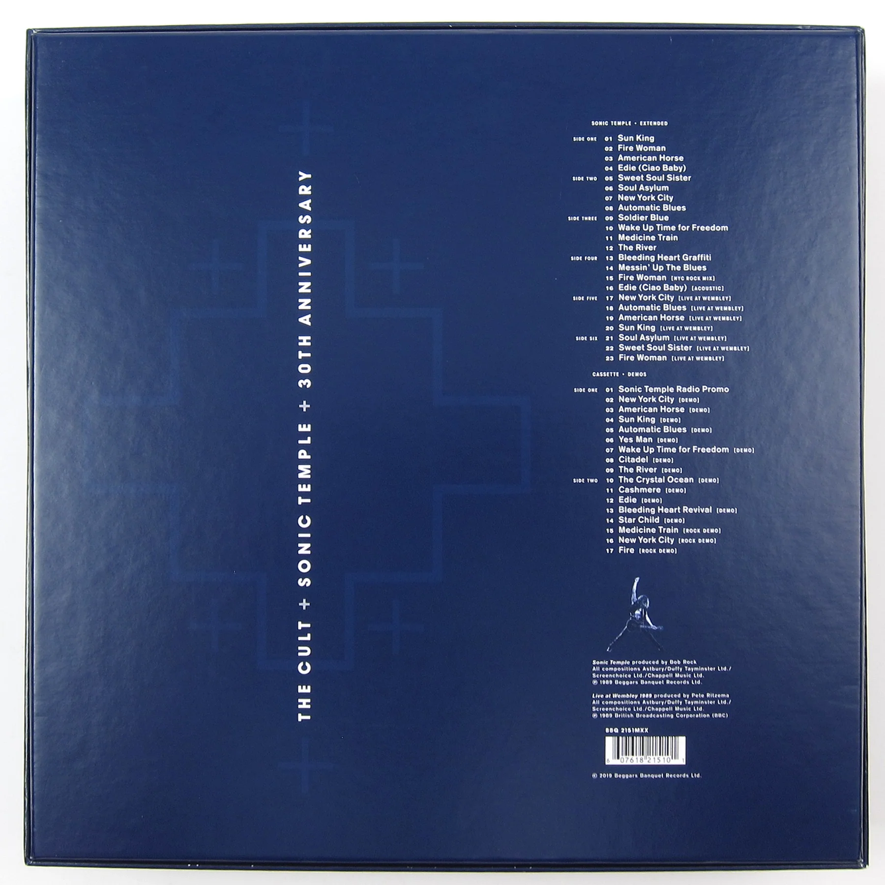 The Cult: Sonic Temple (Colored Vinyl) Vinyl 3LP+Cassette Boxset - Image 4
