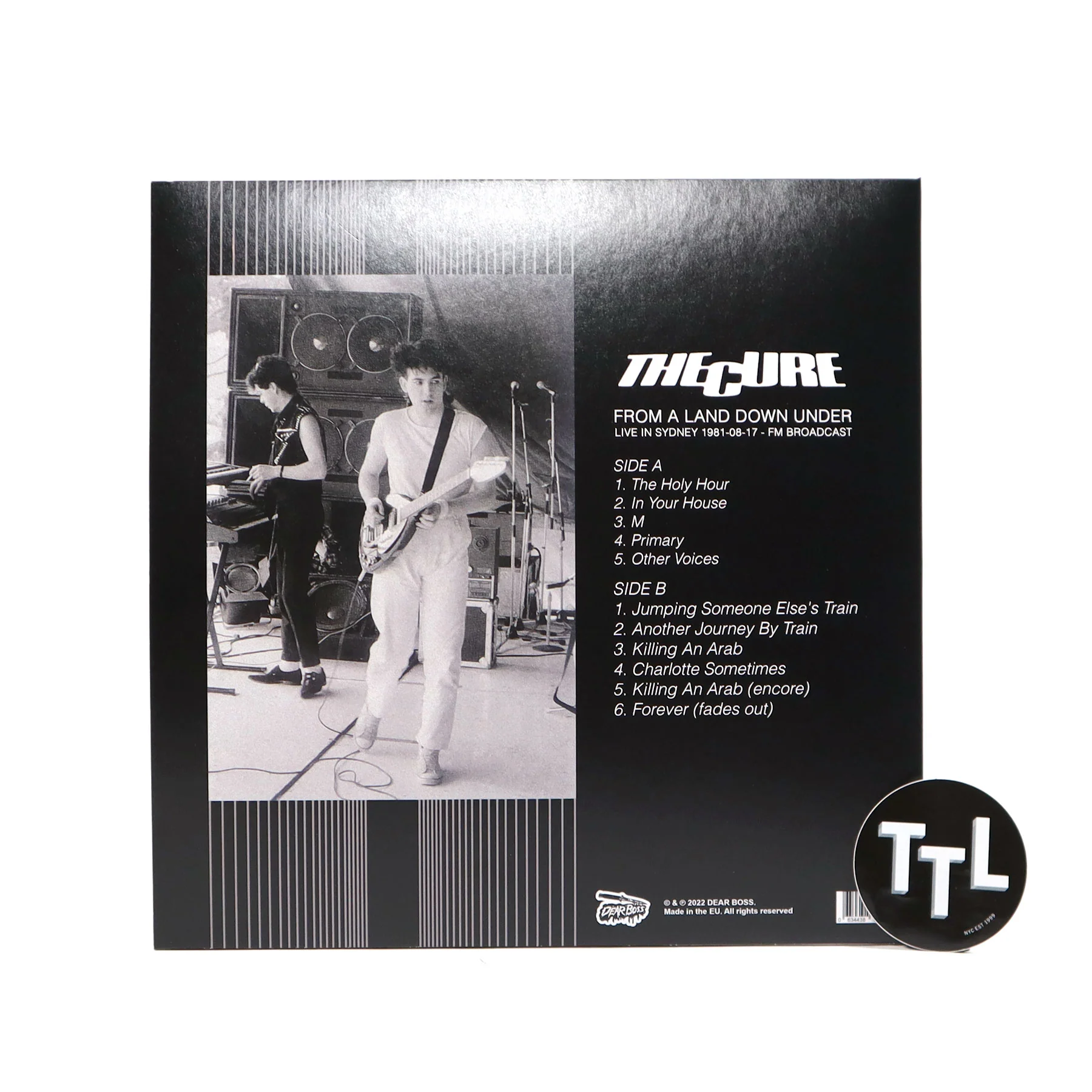 The Cure: From A Land Down Under - Live In Sydney 1981 Vinyl LP - Image 3