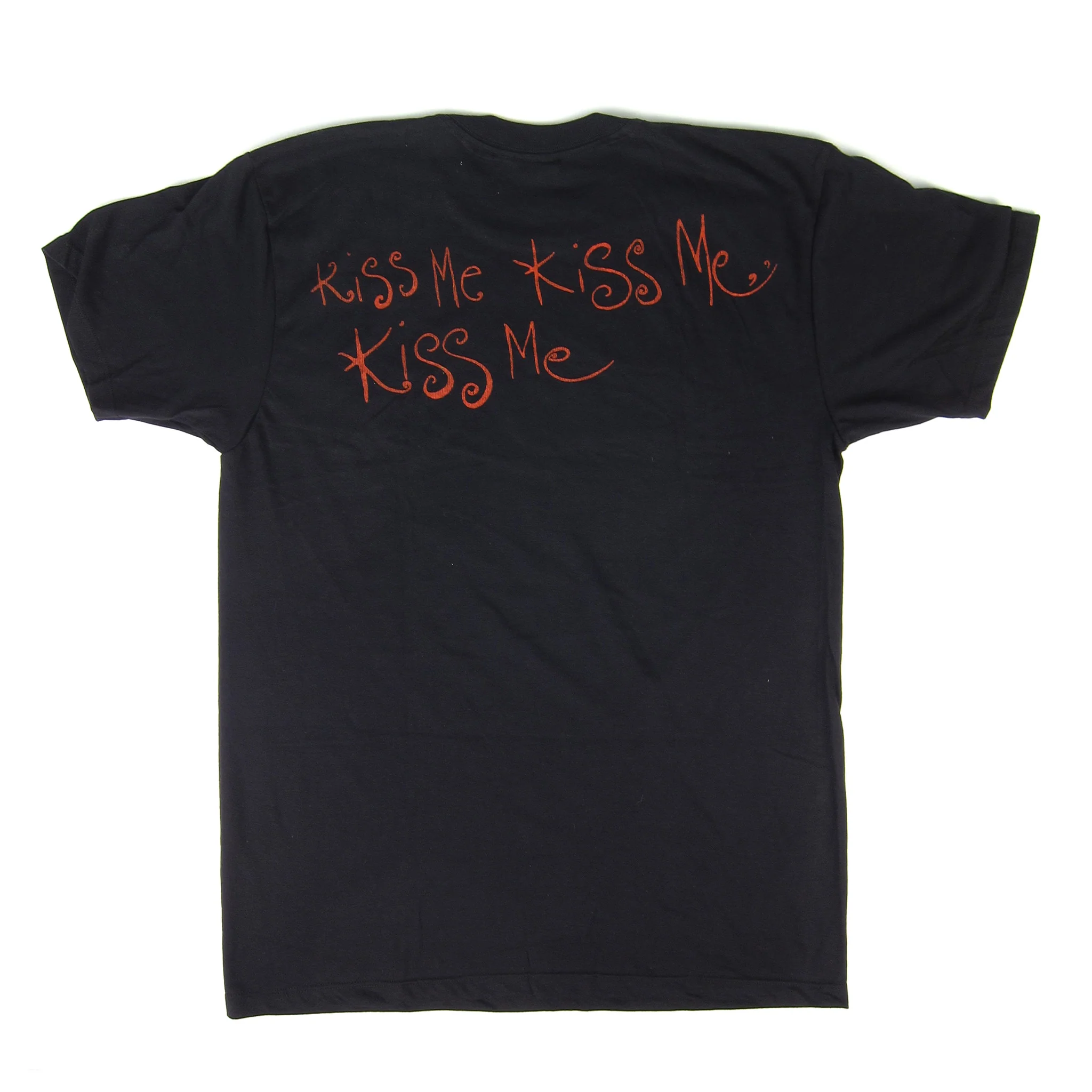 The Cure: Kiss Me Lip Shirt - Black - Image 2