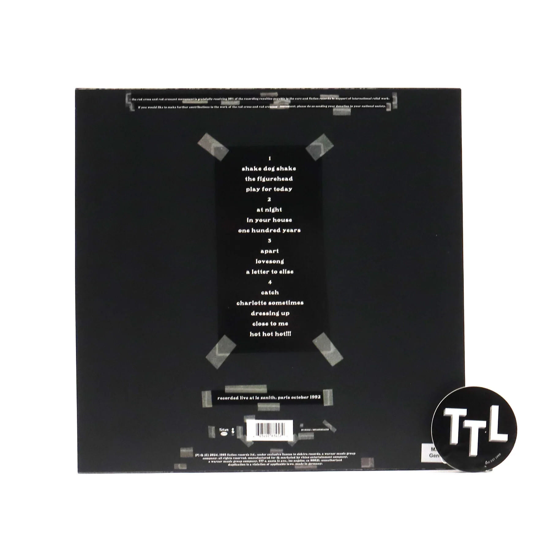 The Cure: Paris Vinyl 2LP - Image 3