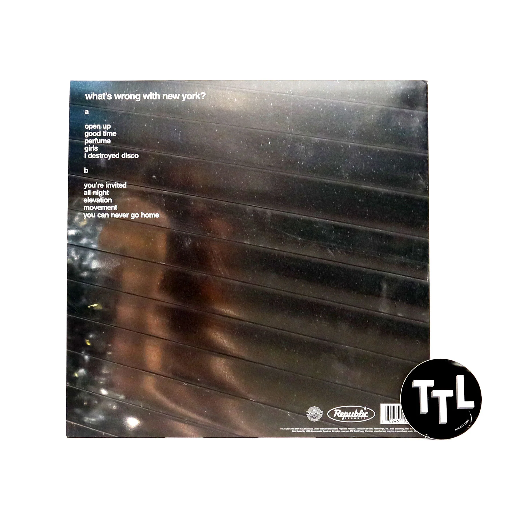 The Dare: What's Wrong With New York? Vinyl LP - Image 3