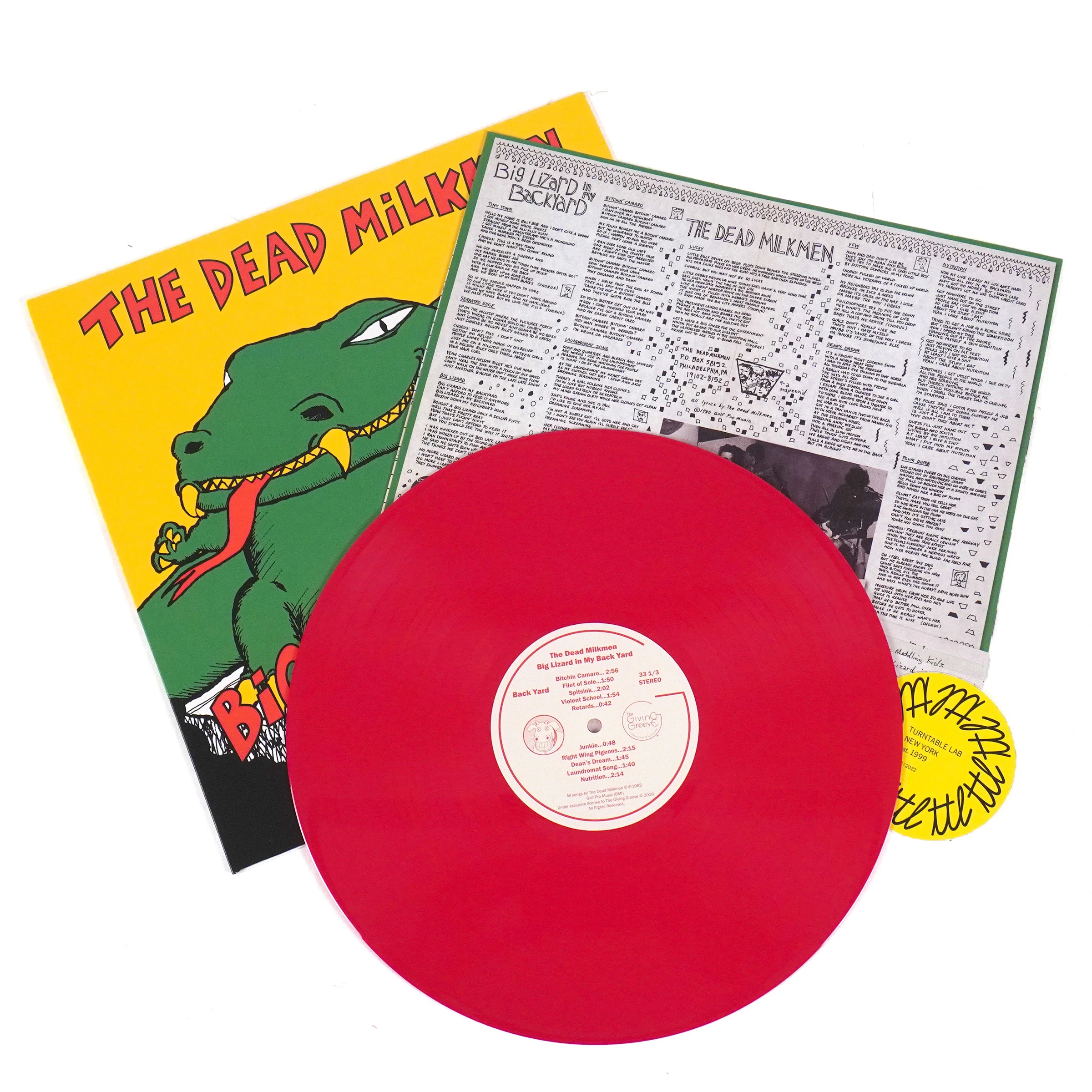 The Dead Milkmen: Big Lizard In My Backyard (Colored Vinyl) Vinyl LP - Image 2