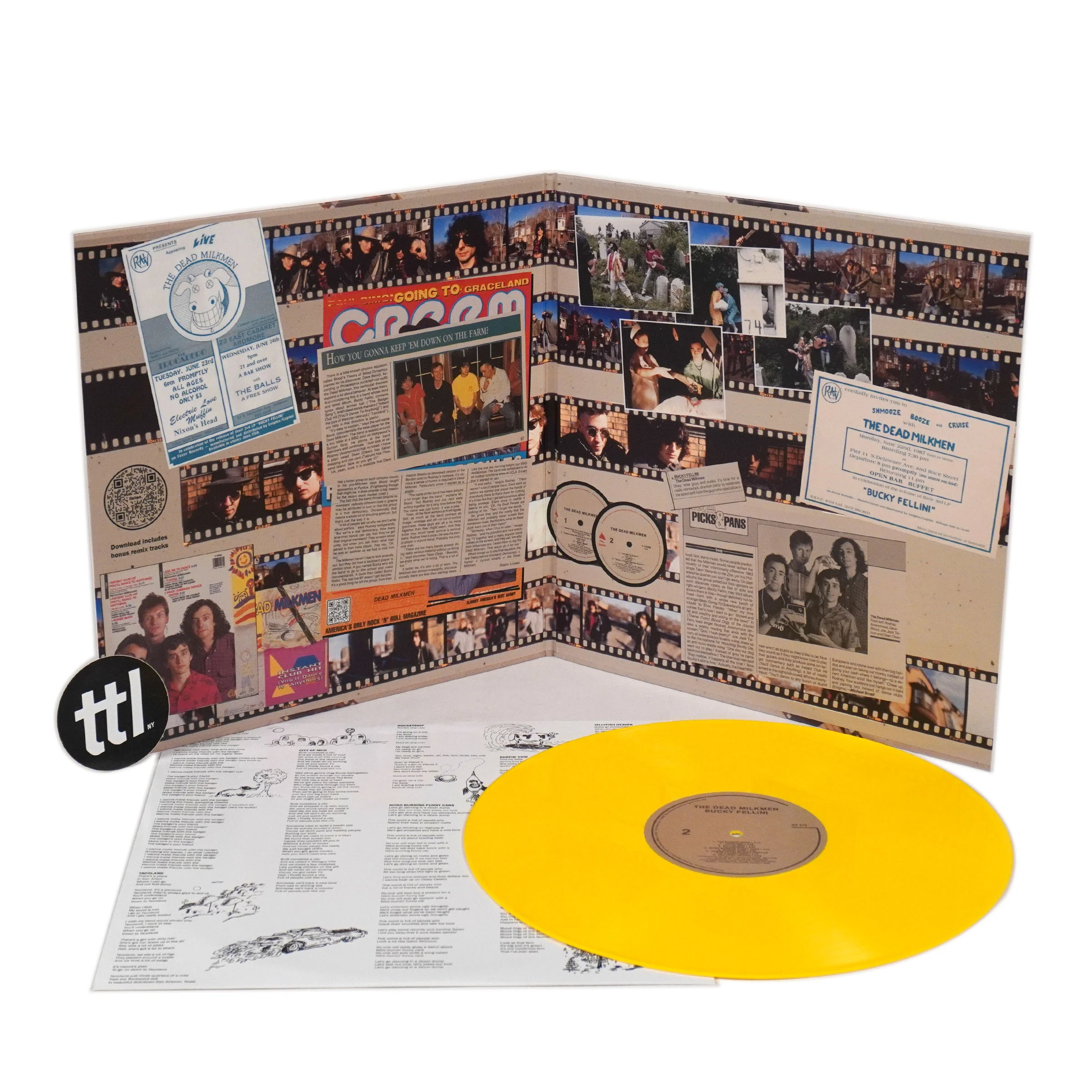 The Dead Milkmen: Bucky Fellini (Colored Vinyl) Vinyl LP - Image 2