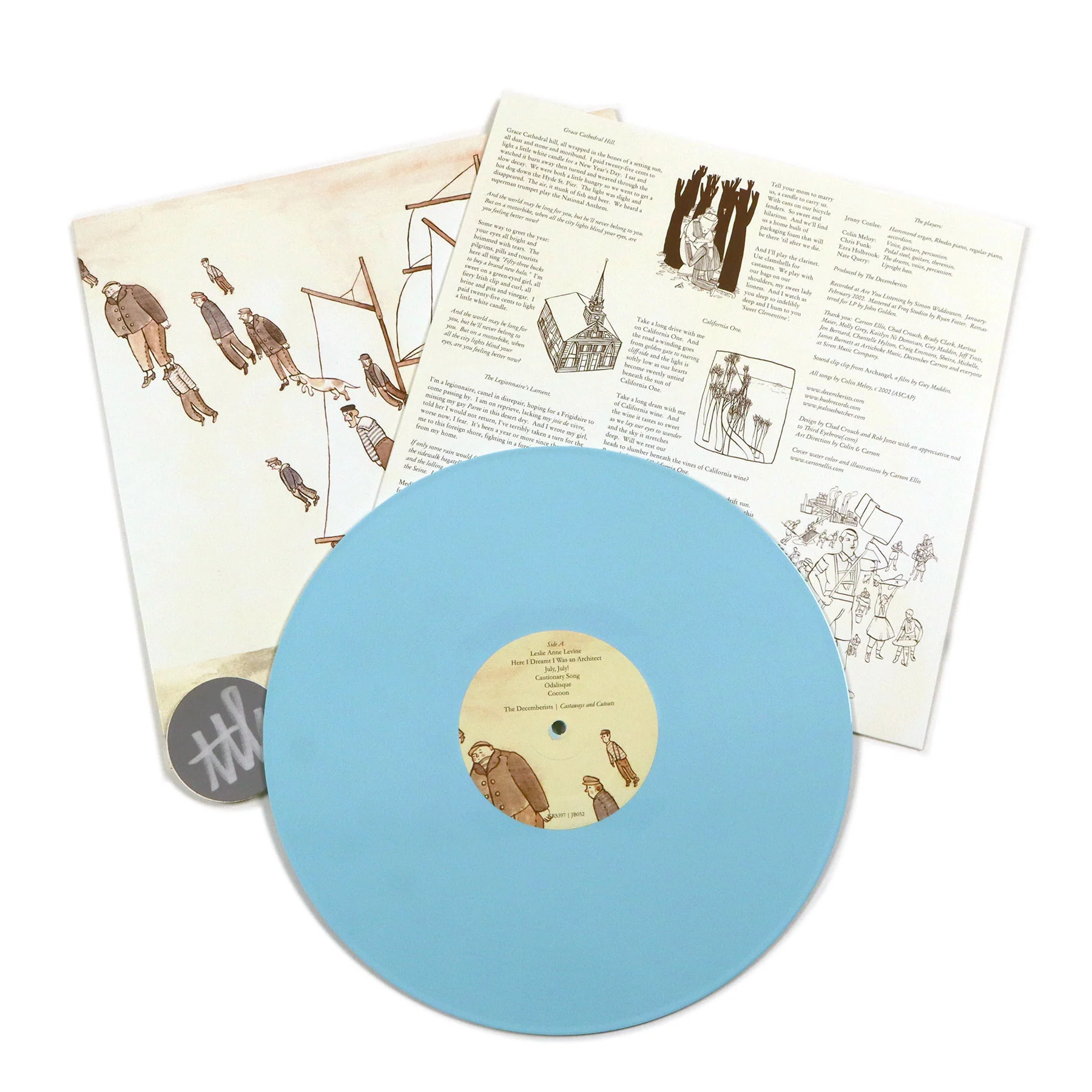 The Decemberists: Castaways And Cutouts (Indie Exclusive Colored Vinyl) Vinyl LP - Image 2