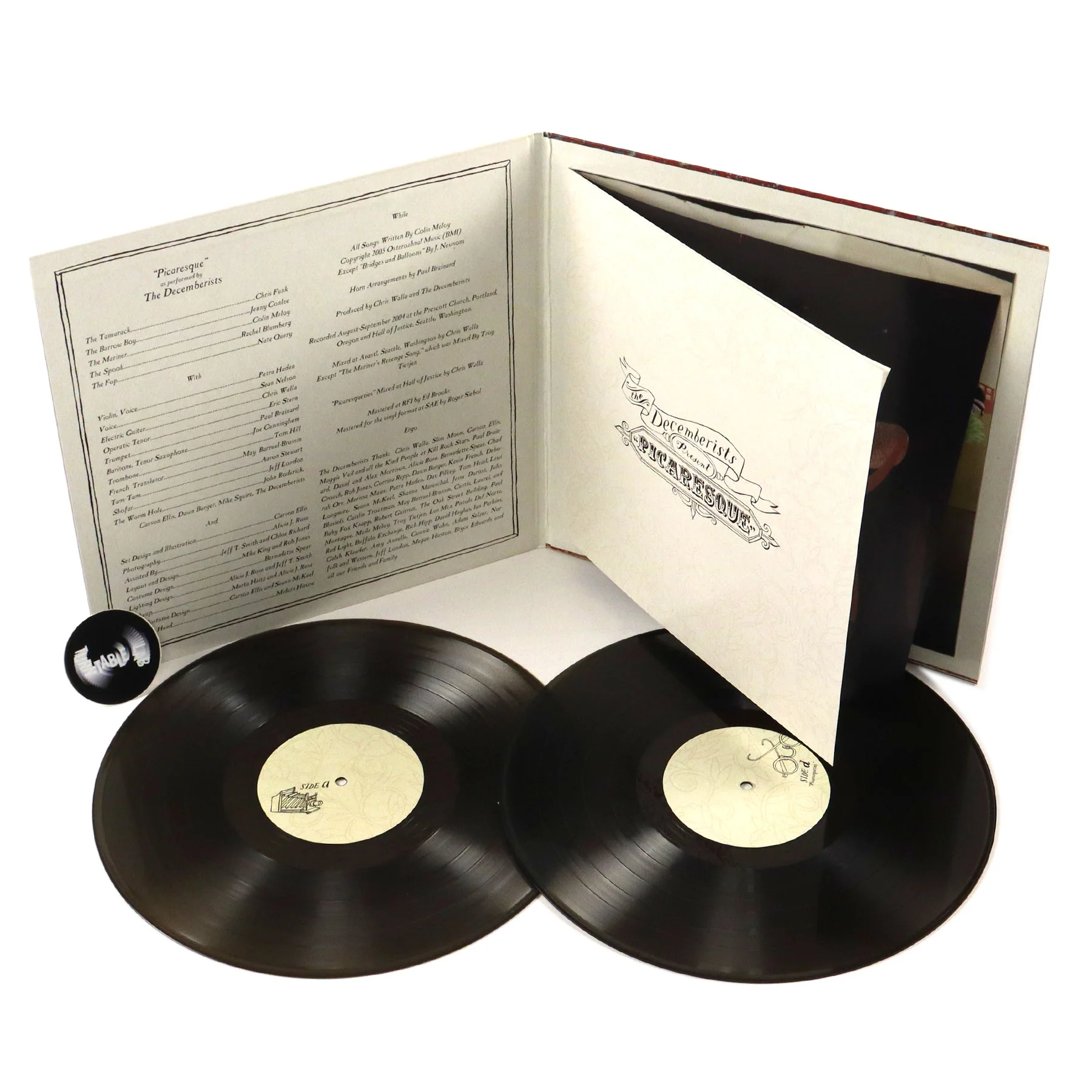 The Decemberists: Picaresque (Indie Exclusive Black Ice Colored Vinyl) Vinyl 2LP - Image 3
