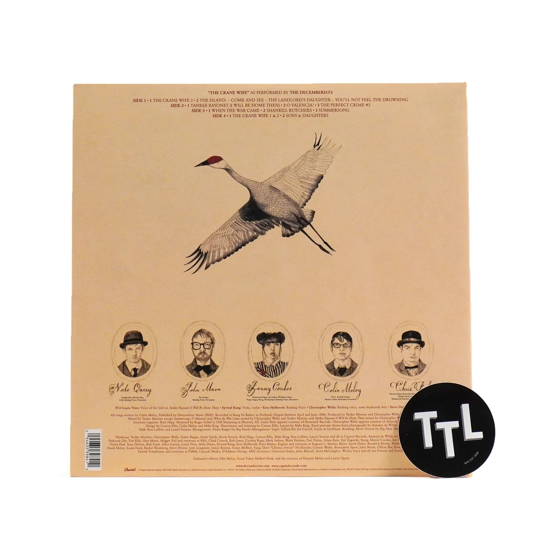 The Decemberists: The Crane Wife Vinyl 2LP - Image 3