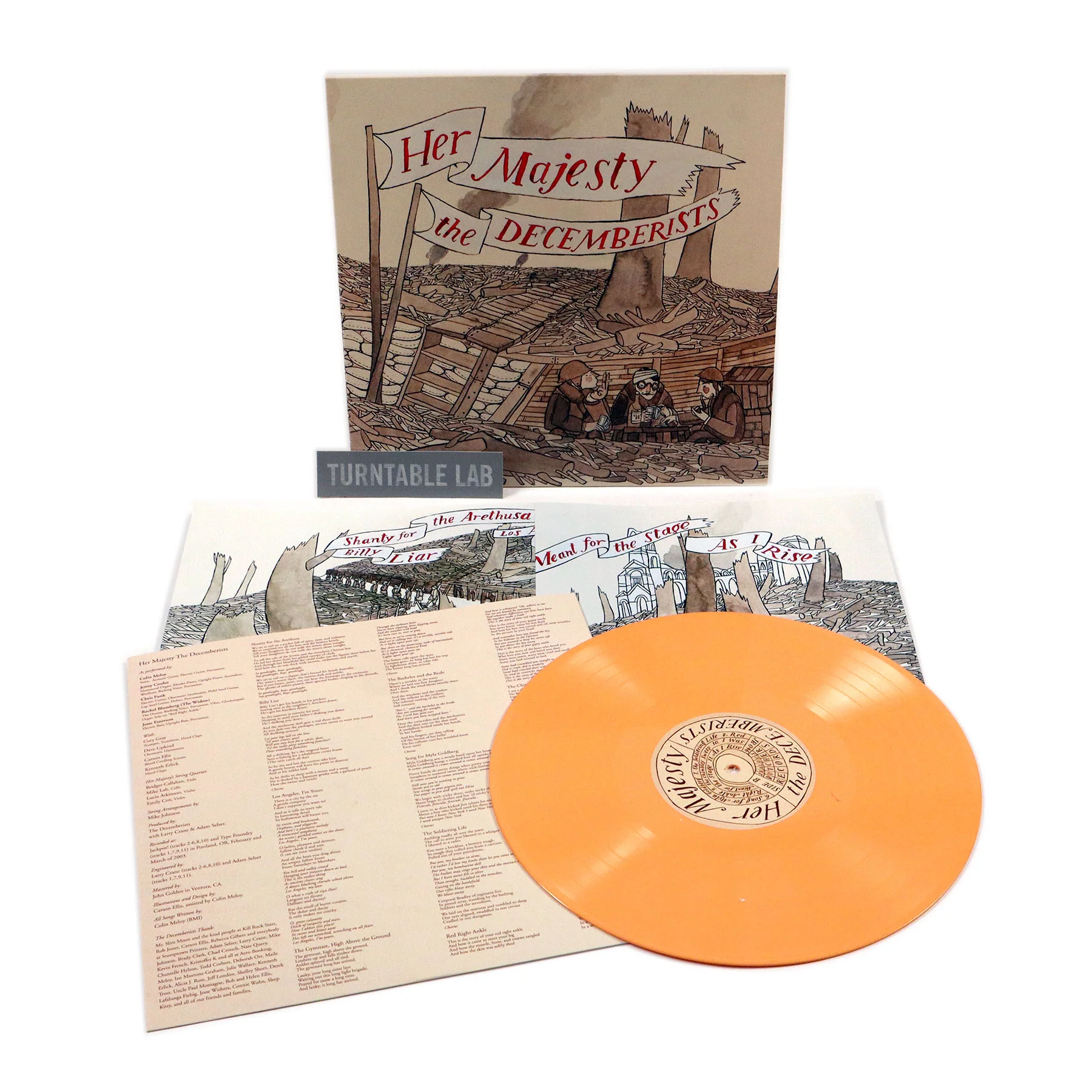 The Decemberists: Her Majesty (Indie Exclusive Colored Vinyl) Vinyl LP - Image 2