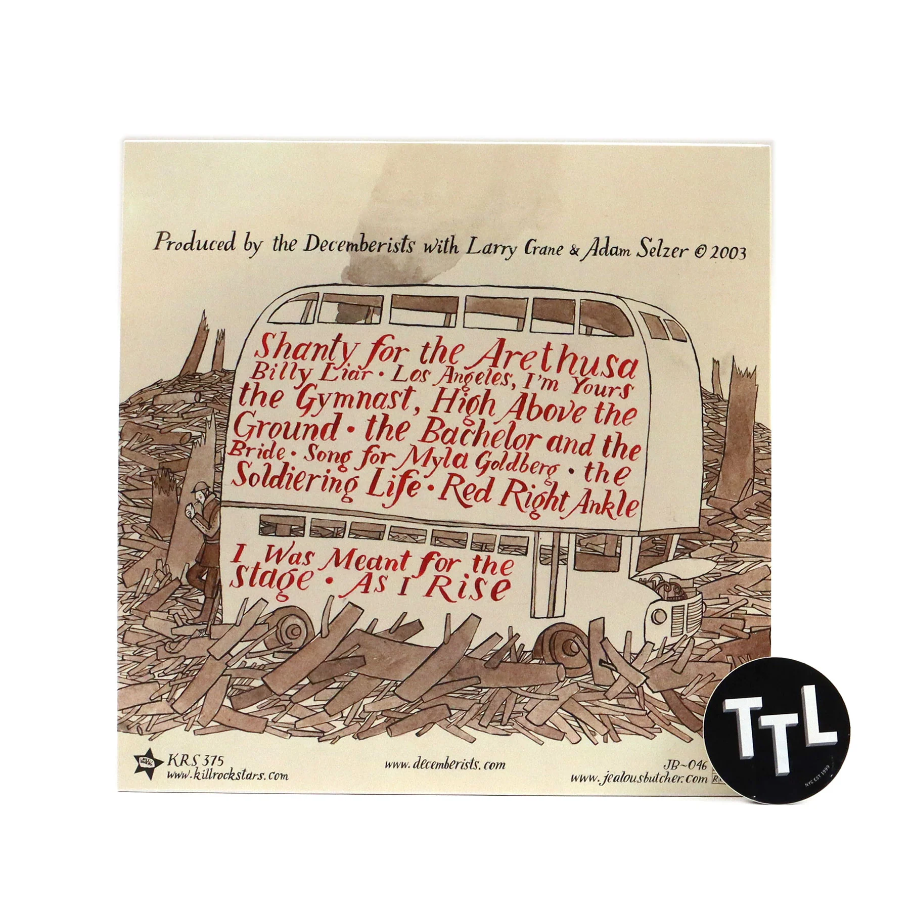 The Decemberists: Her Majesty (Indie Exclusive Colored Vinyl) Vinyl LP - Image 3
