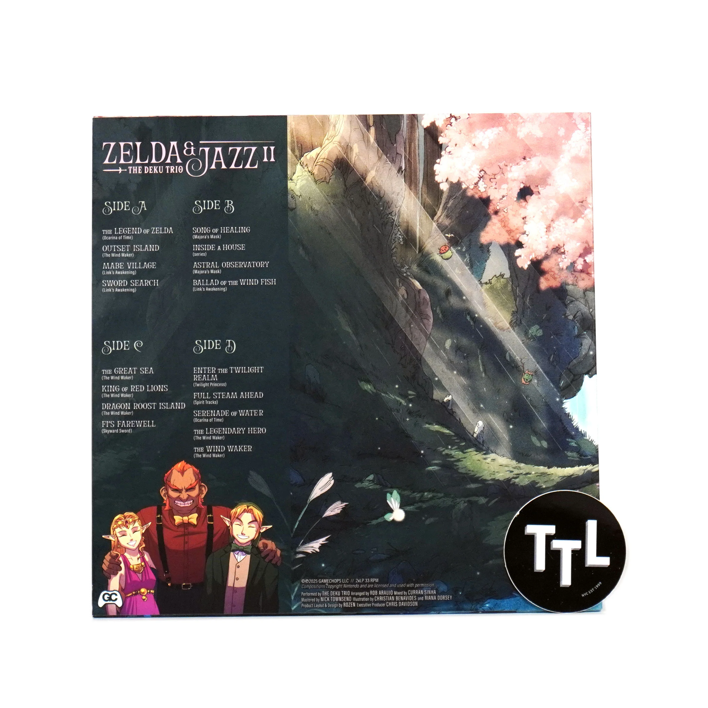 The Deku Trio: Zelda & Jazz II (Colored Vinyl) Vinyl 2LP - Image 3
