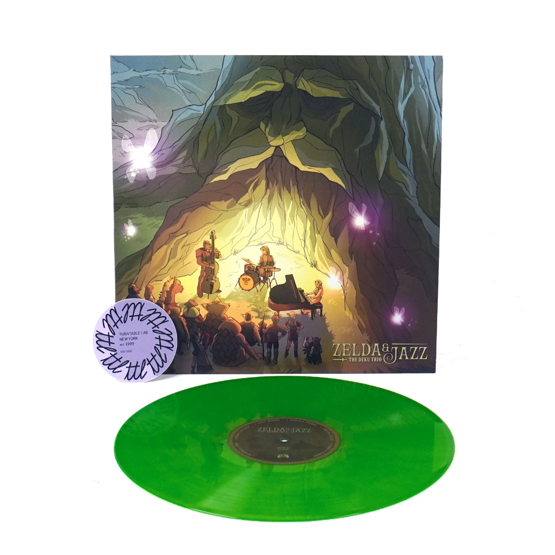 The Deku Trio: Zelda & Jazz - Ocarina Of Time Tribute (Colored Vinyl) Vinyl LP - Image 2