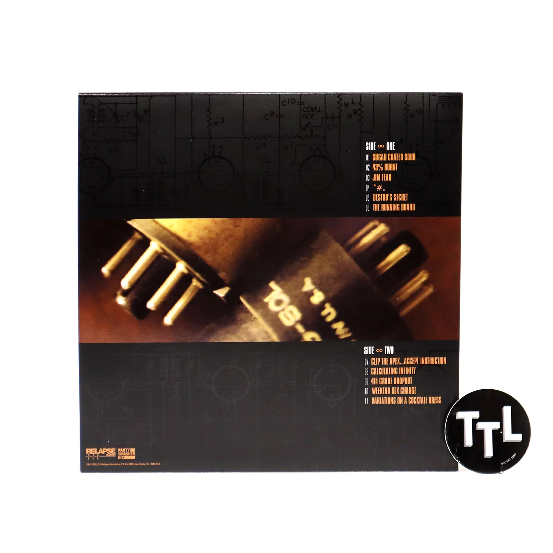 The Dillinger Escape Plan: Calculating Infinity (Colored Vinyl) Vinyl LP - Image 3