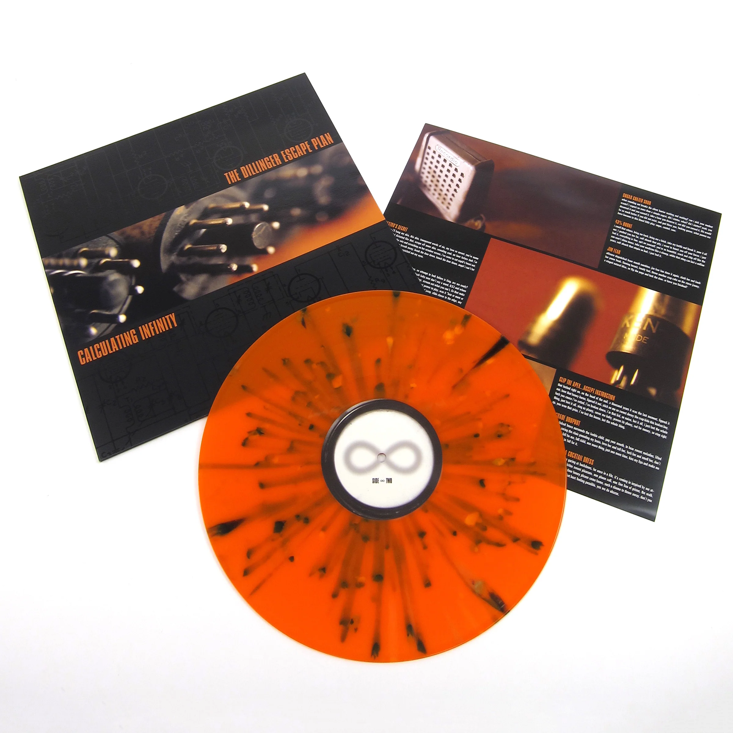 The Dillinger Escape Plan: Calculating Infinity (Orange Splatter Colored Vinyl) Vinyl LP - Image 2