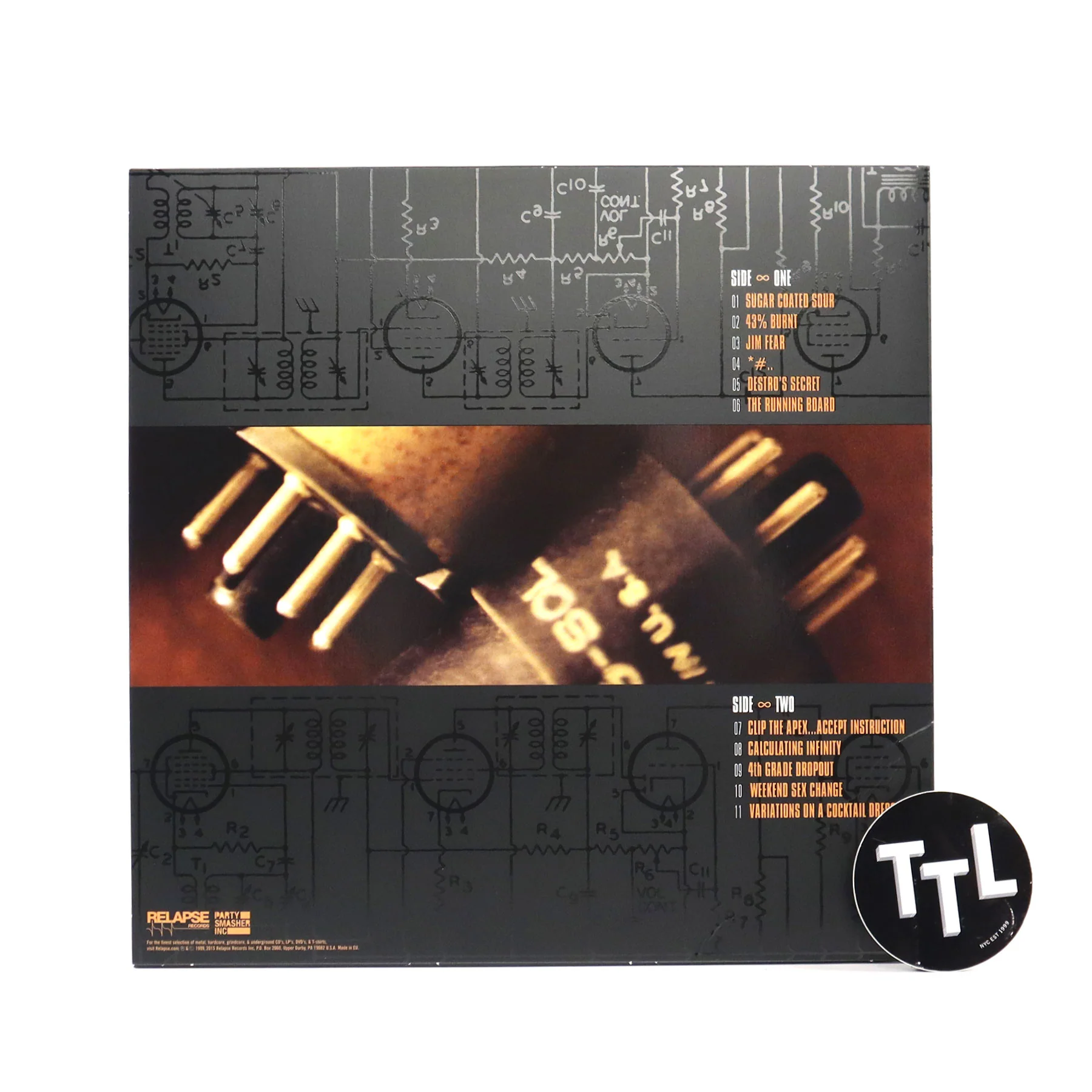 The Dillinger Escape Plan: Calculating Infinity (Tri-Color Colored Vinyl) Vinyl LP - Image 3