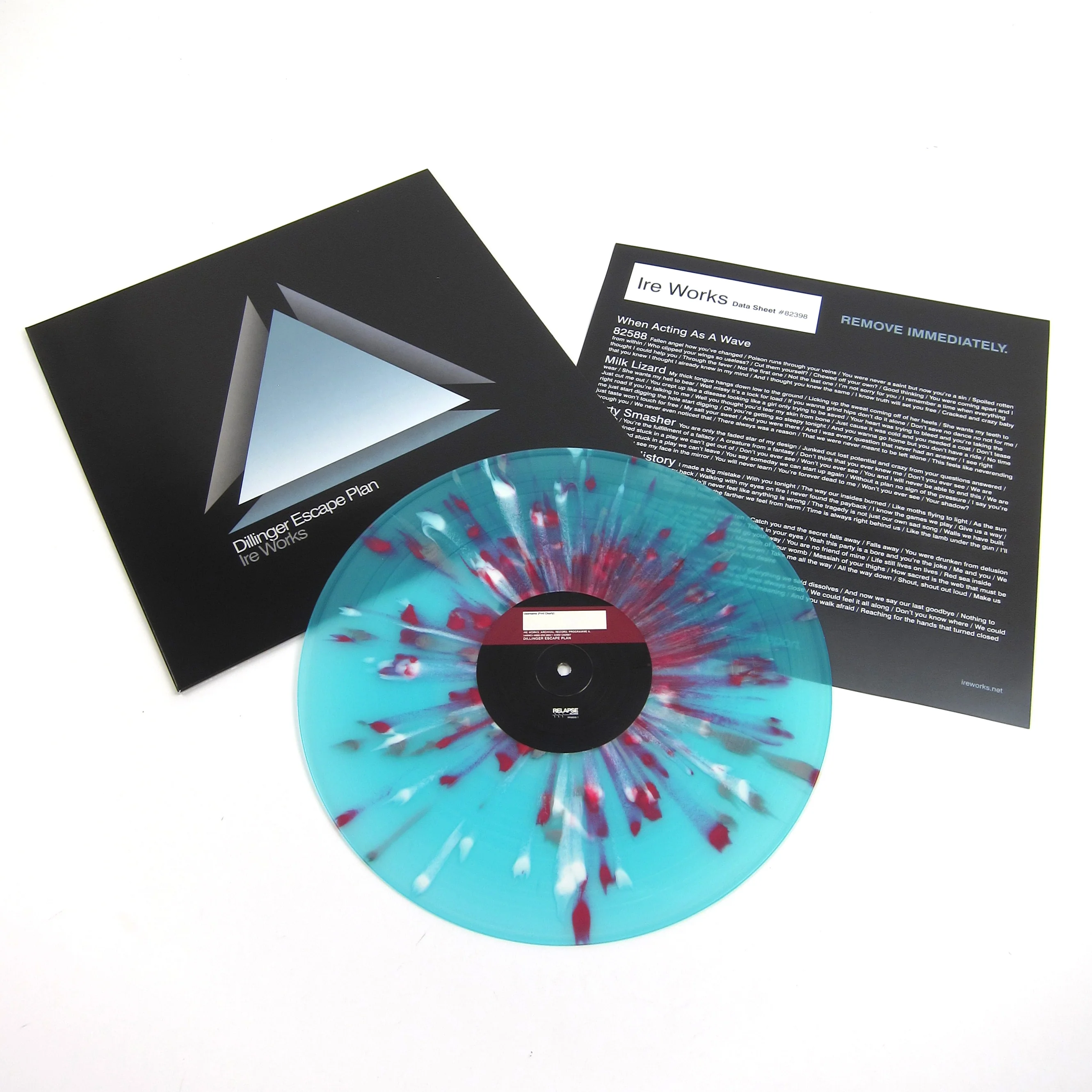 The Dillinger Escape Plan: Ire Works (Splatter Colored Vinyl) Vinyl LP - Image 2
