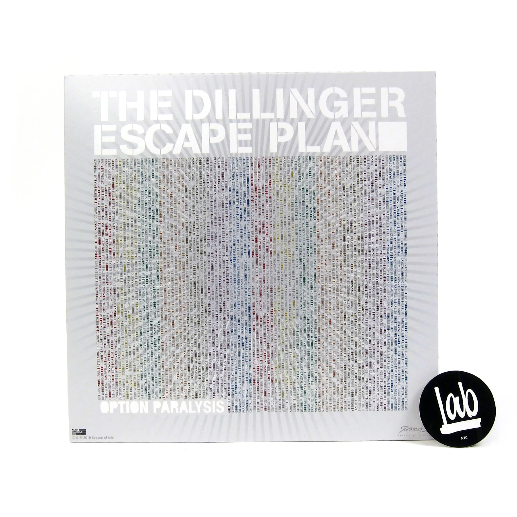 The Dillinger Escape Plan: Option Paralysis (Colored Vinyl) Vinyl LP - Image 3
