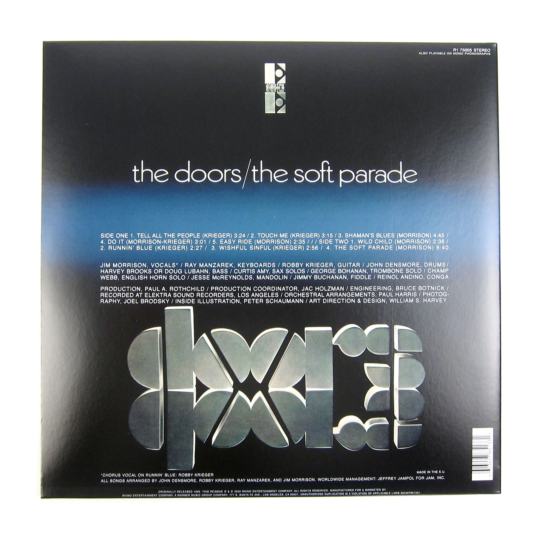 The Doors: Soft Parade - 50th Anniversary Remaster Edition (180g) Vinyl LP - Image 4
