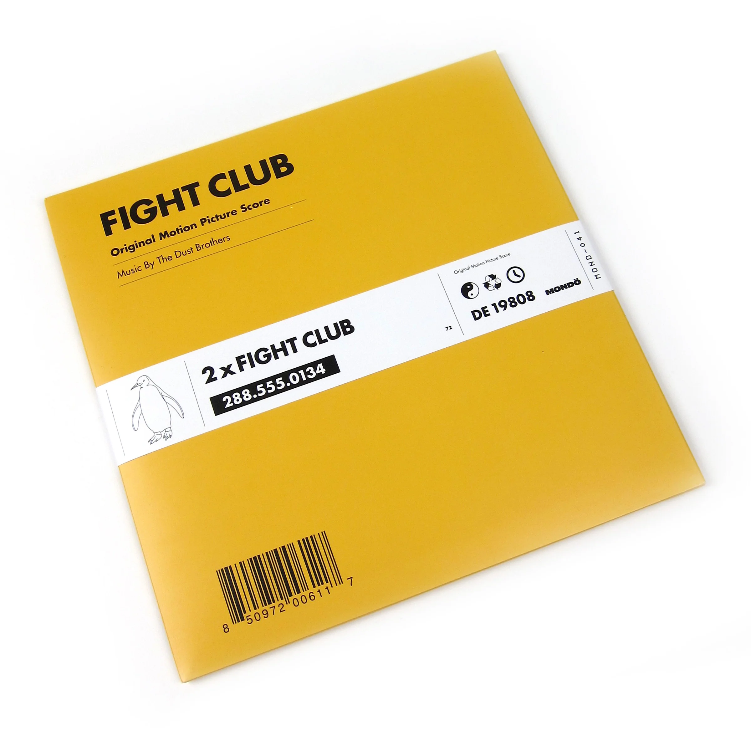 The Dust Brothers: Fight Club Soundtrack (Colored Vinyl) Vinyl 2LP - Image 3