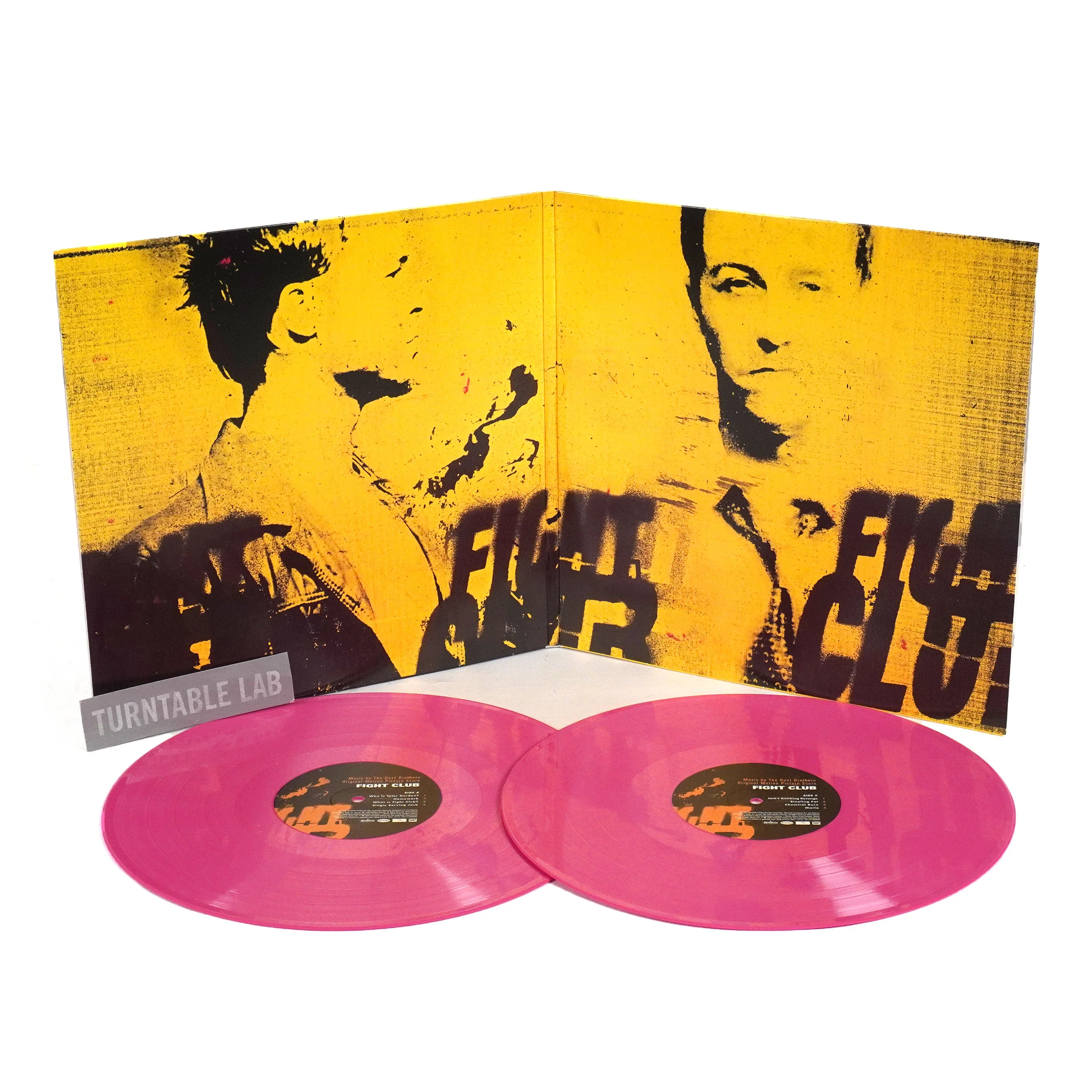 The Dust Brothers: Fight Club Soundtrack (Pink Colored Vinyl) Vinyl 2LP - Image 2