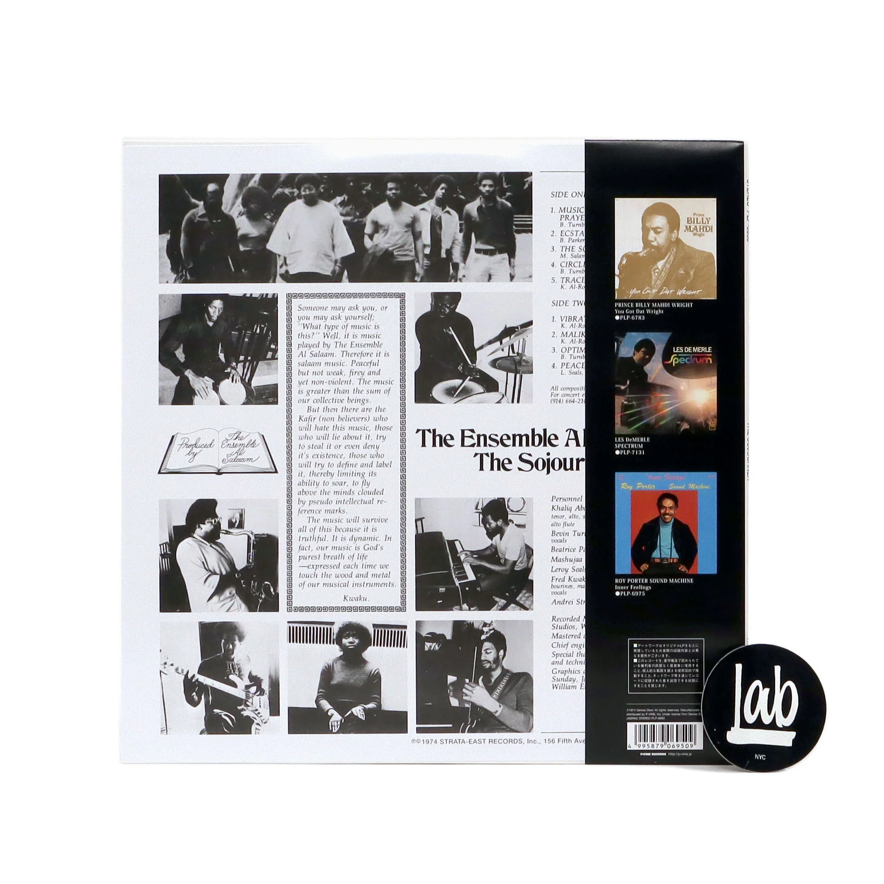 The Ensemble Al-Salaam: The Sojourner (Japan Import) Vinyl LP - Image 2