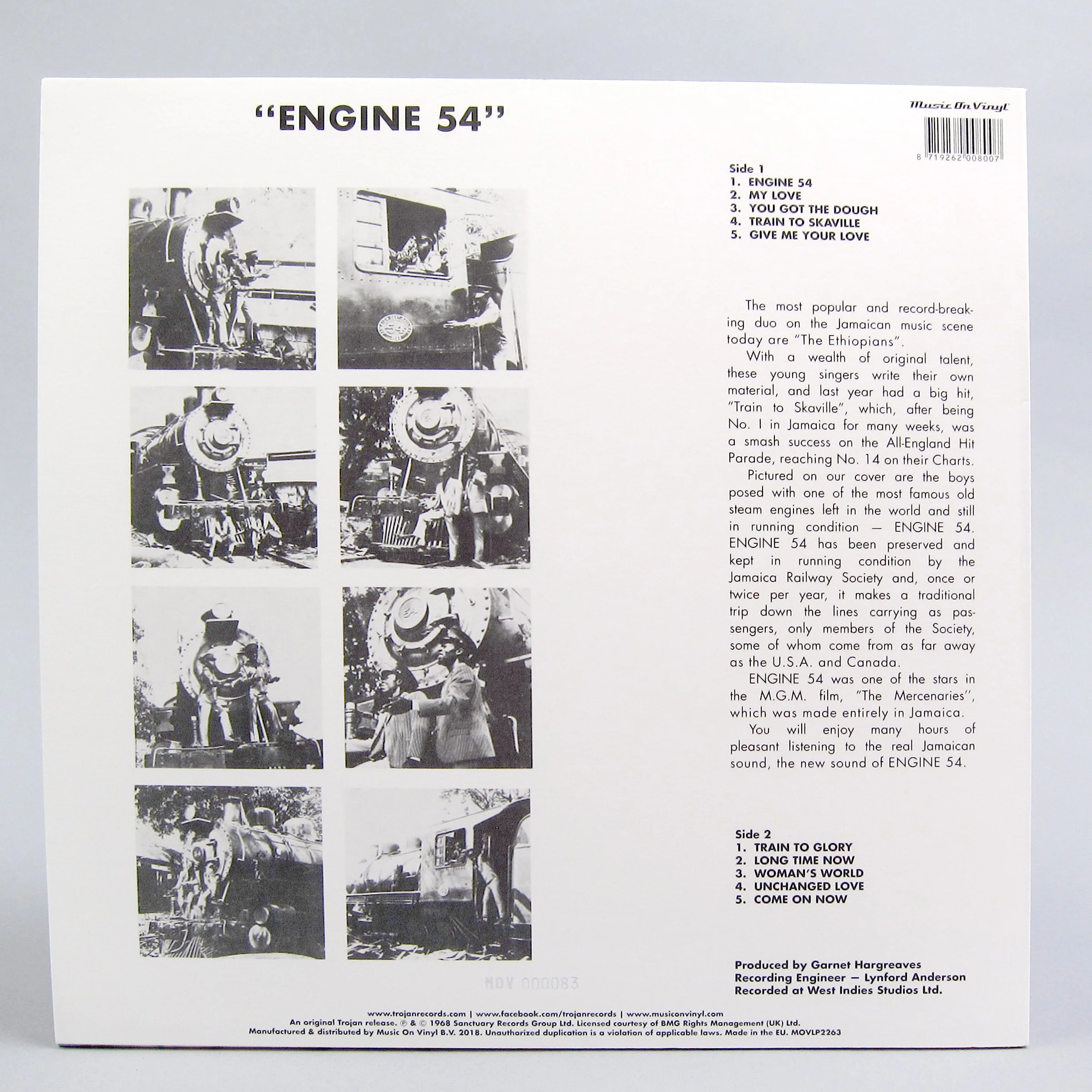 The Ethiopians: Engine 54 (Music On Vinyl 180g, Colored Vinyl) Vinyl LP - Image 2