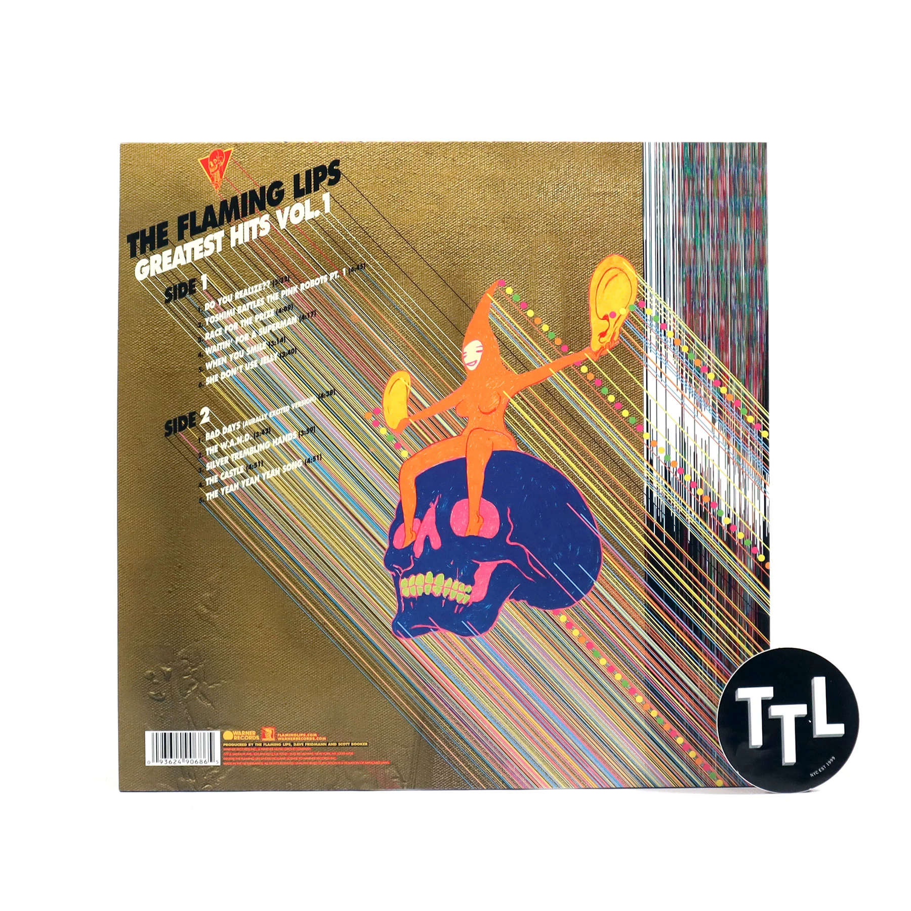 The Flaming Lips: Greatest Hits Vol.1 Vinyl LP - Image 3