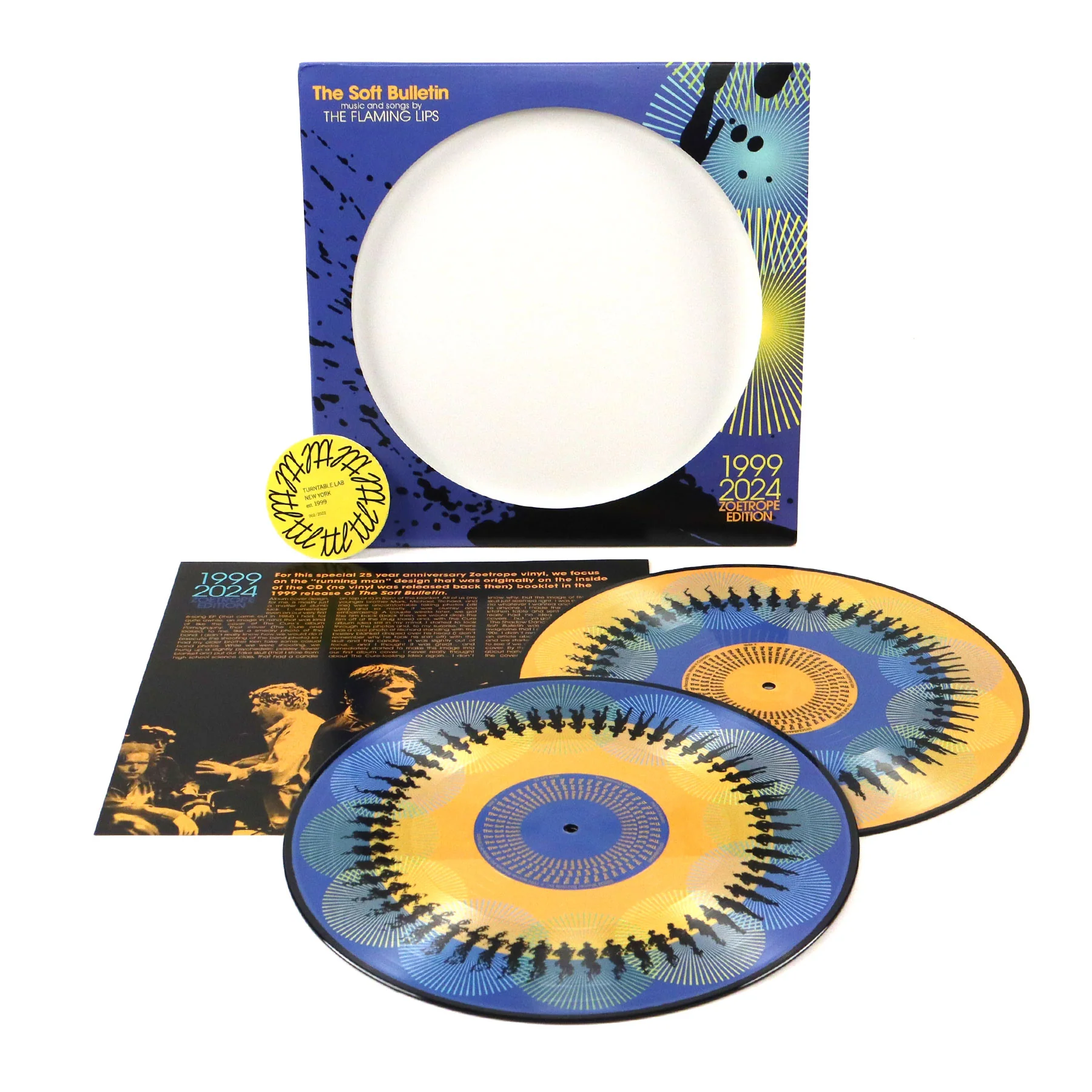 The Flaming Lips: The Soft Bulletin (Indie Exclusive Zoetropic Pic Disc) Vinyl 2LP - Image 2