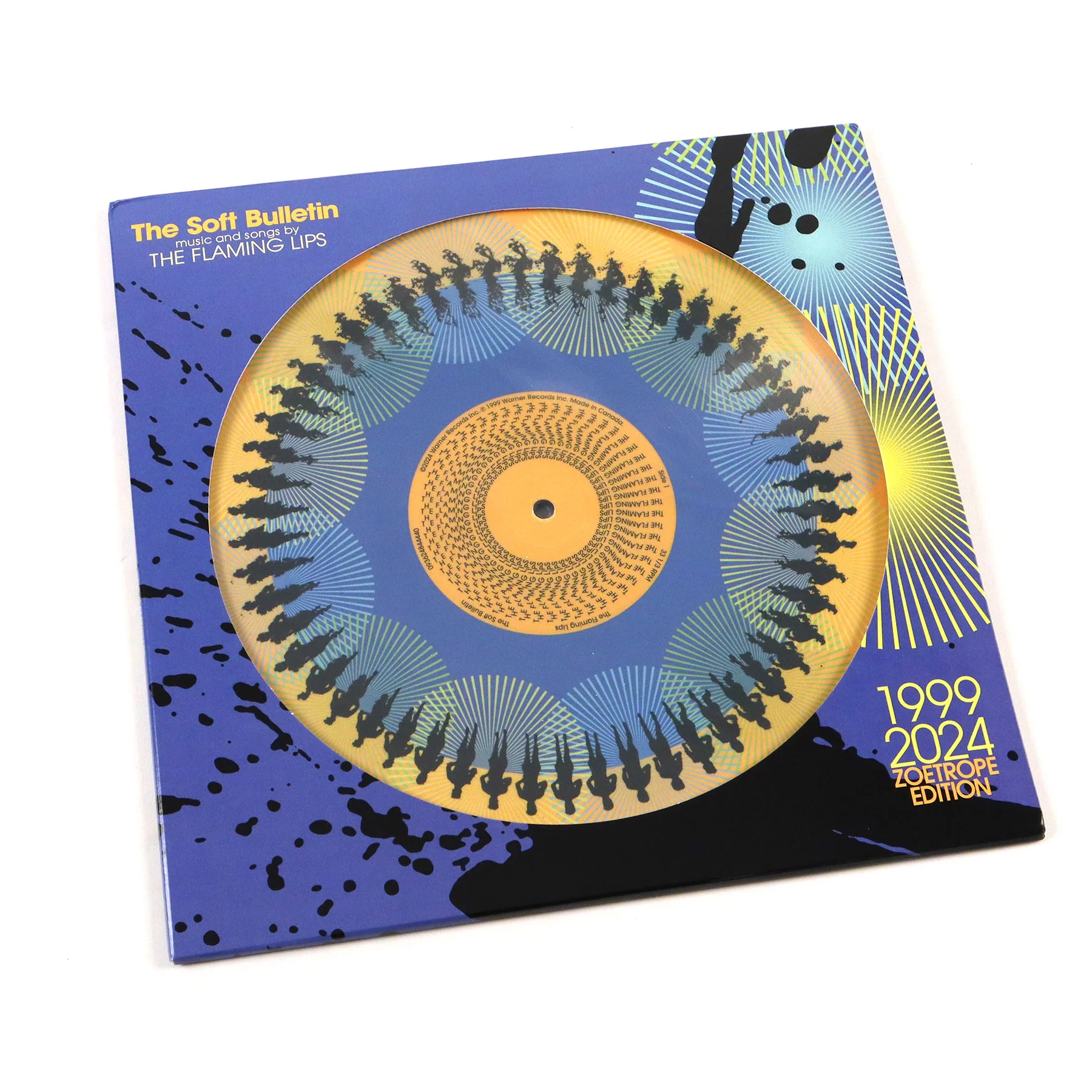 The Flaming Lips: The Soft Bulletin (Indie Exclusive Zoetropic Pic Disc) Vinyl 2LP - Image 3