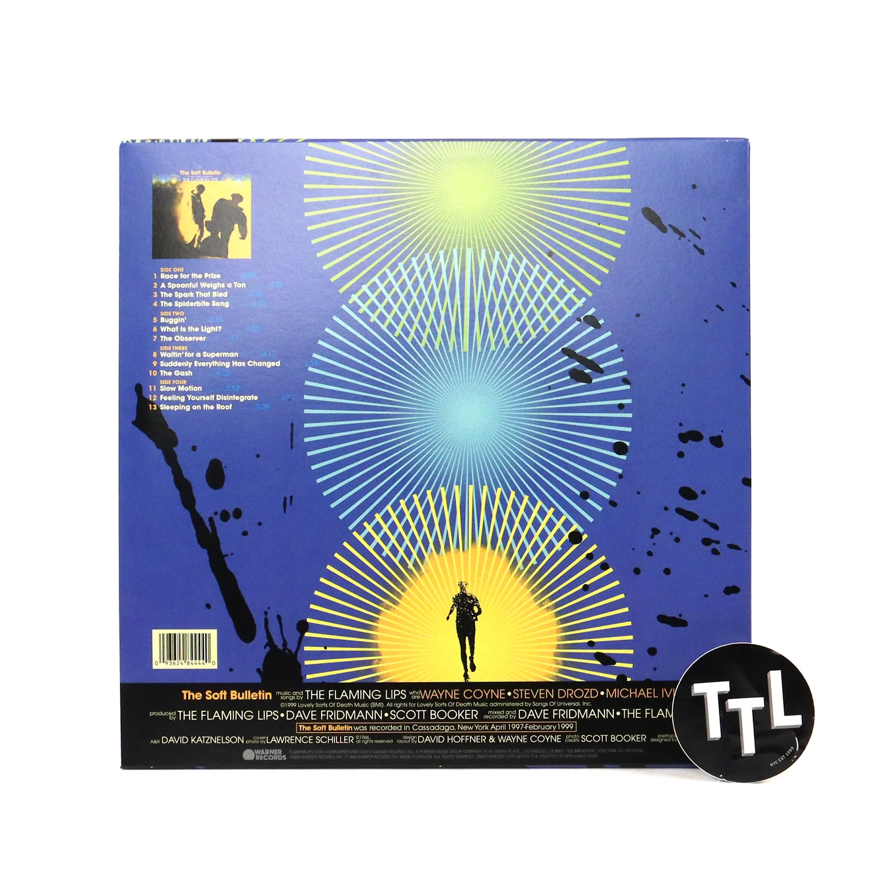 The Flaming Lips: The Soft Bulletin (Indie Exclusive Zoetropic Pic Disc) Vinyl 2LP - Image 4