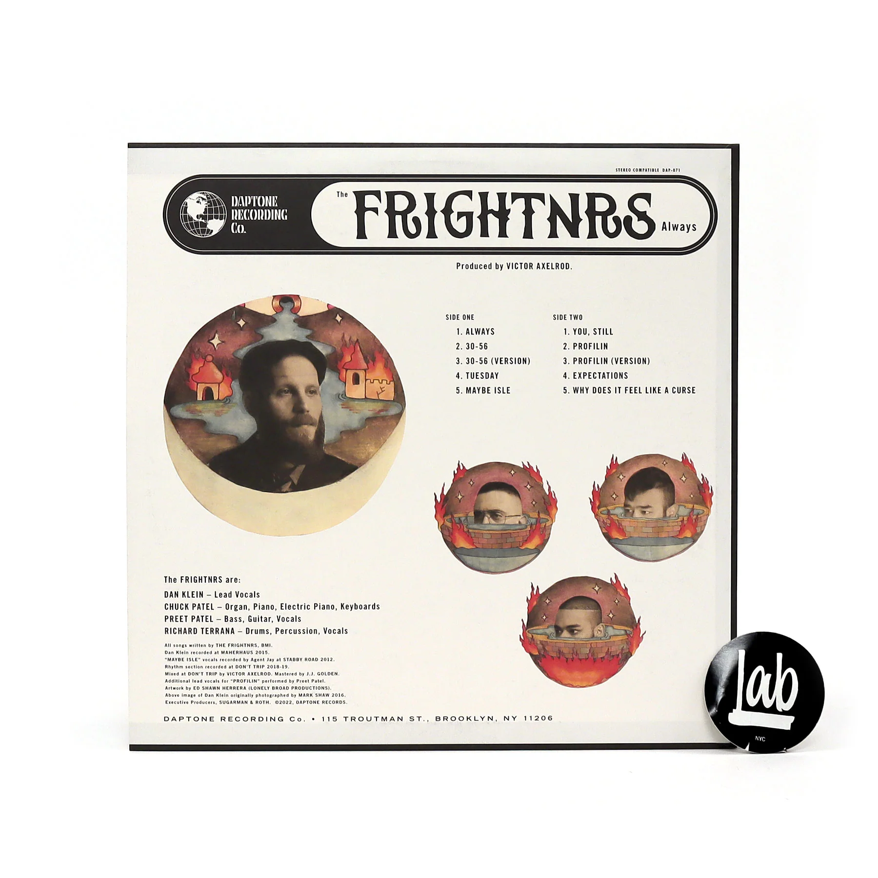 The Frightnrs: Always (Indie Exclusive Colored Vinyl) Vinyl LP - Image 3