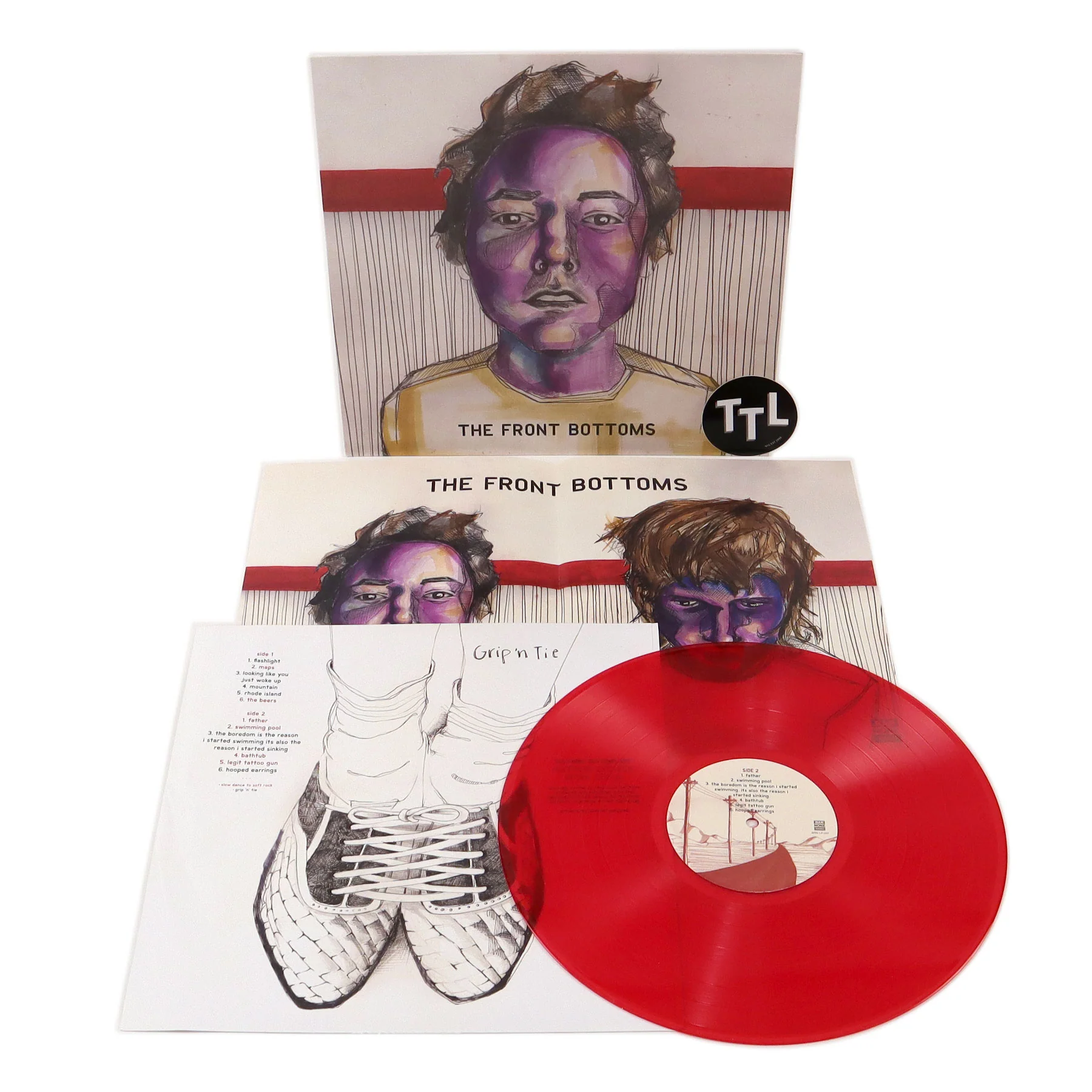 The Front Bottoms: The Front Bottoms (Colored Vinyl) Vinyl LP - Image 2