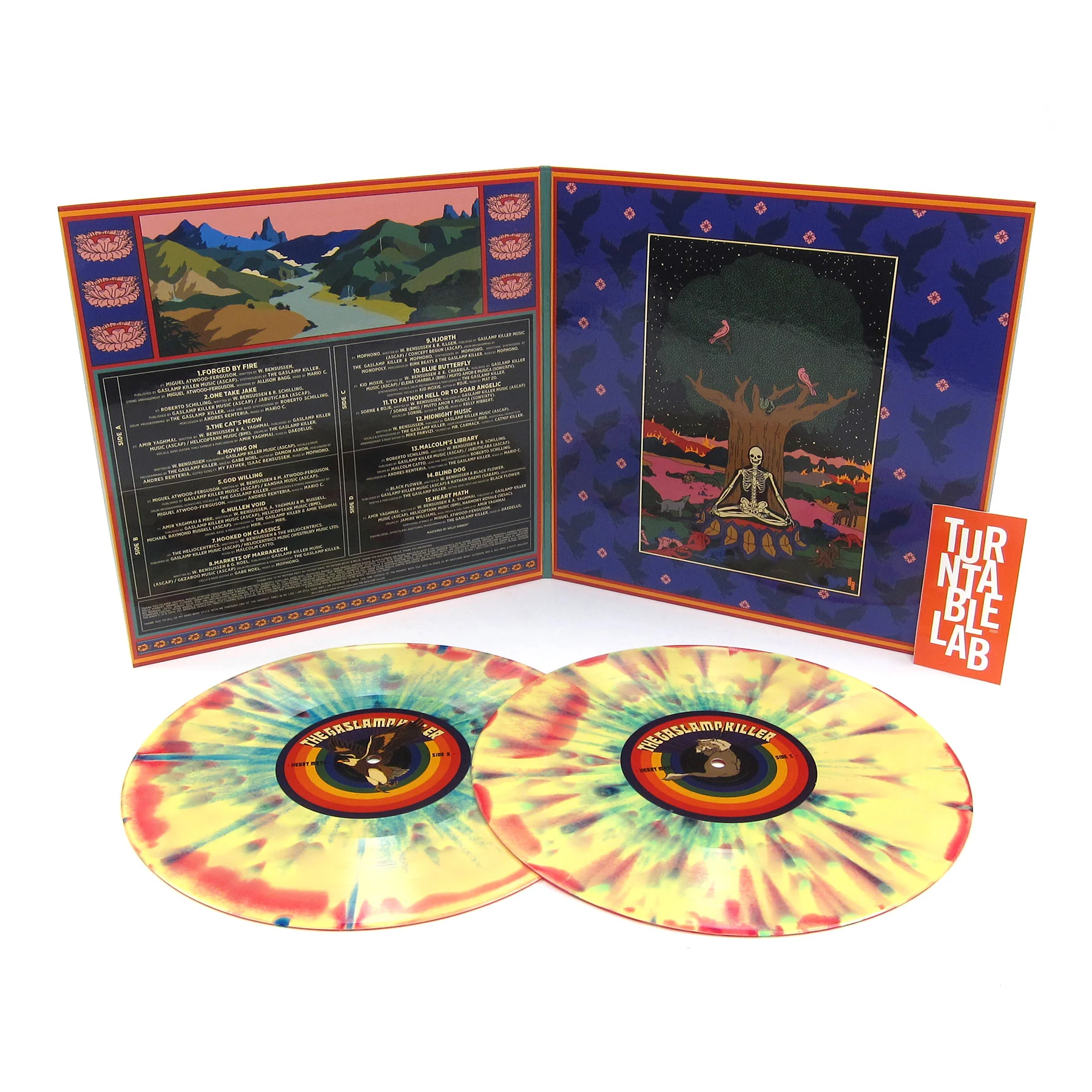 The Gaslamp Killer: Heart Math (Swirl Colored Vinyl) Vinyl 2x10" - Image 2