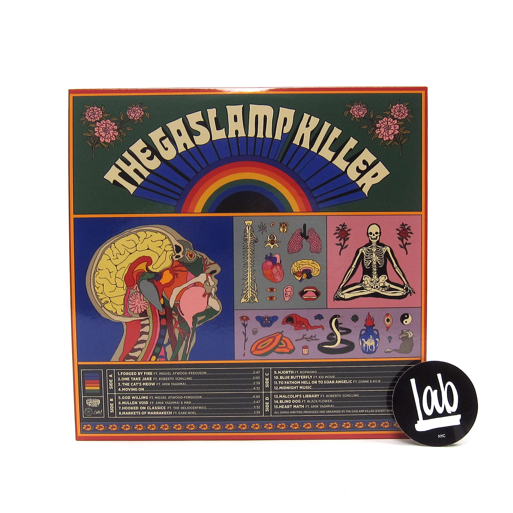 The Gaslamp Killer: Heart Math (Swirl Colored Vinyl) Vinyl 2x10" - Image 3