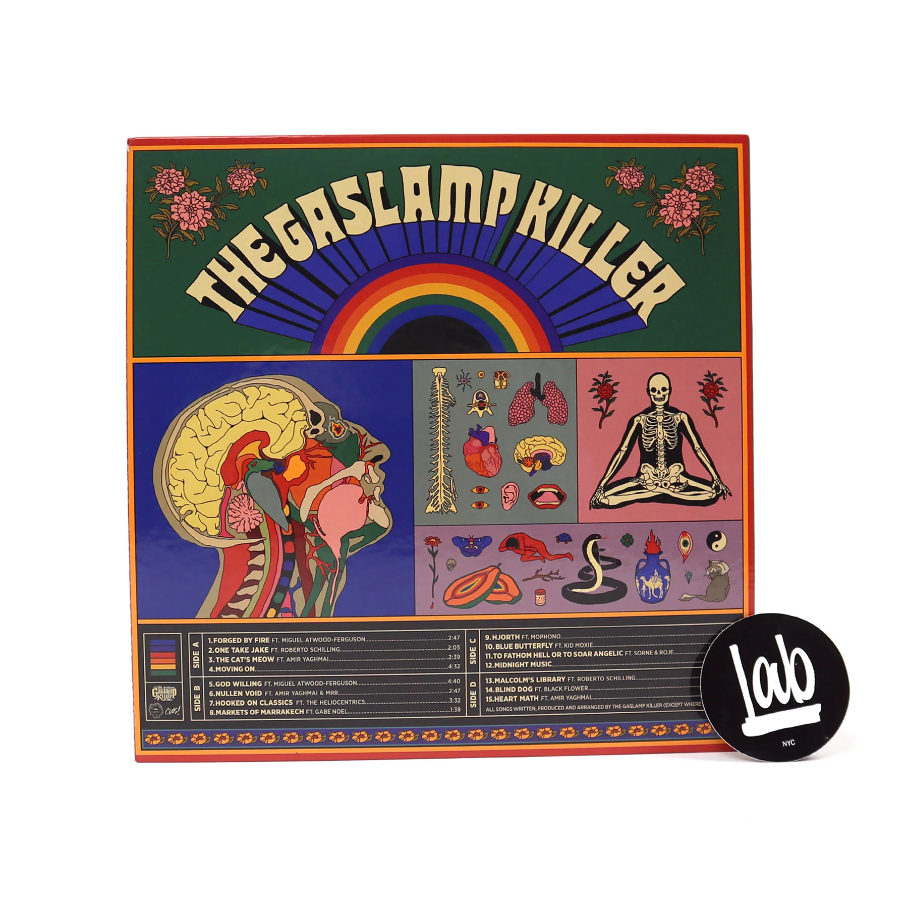 The Gaslamp Killer: Heart Math Vinyl 2x10" - Image 3