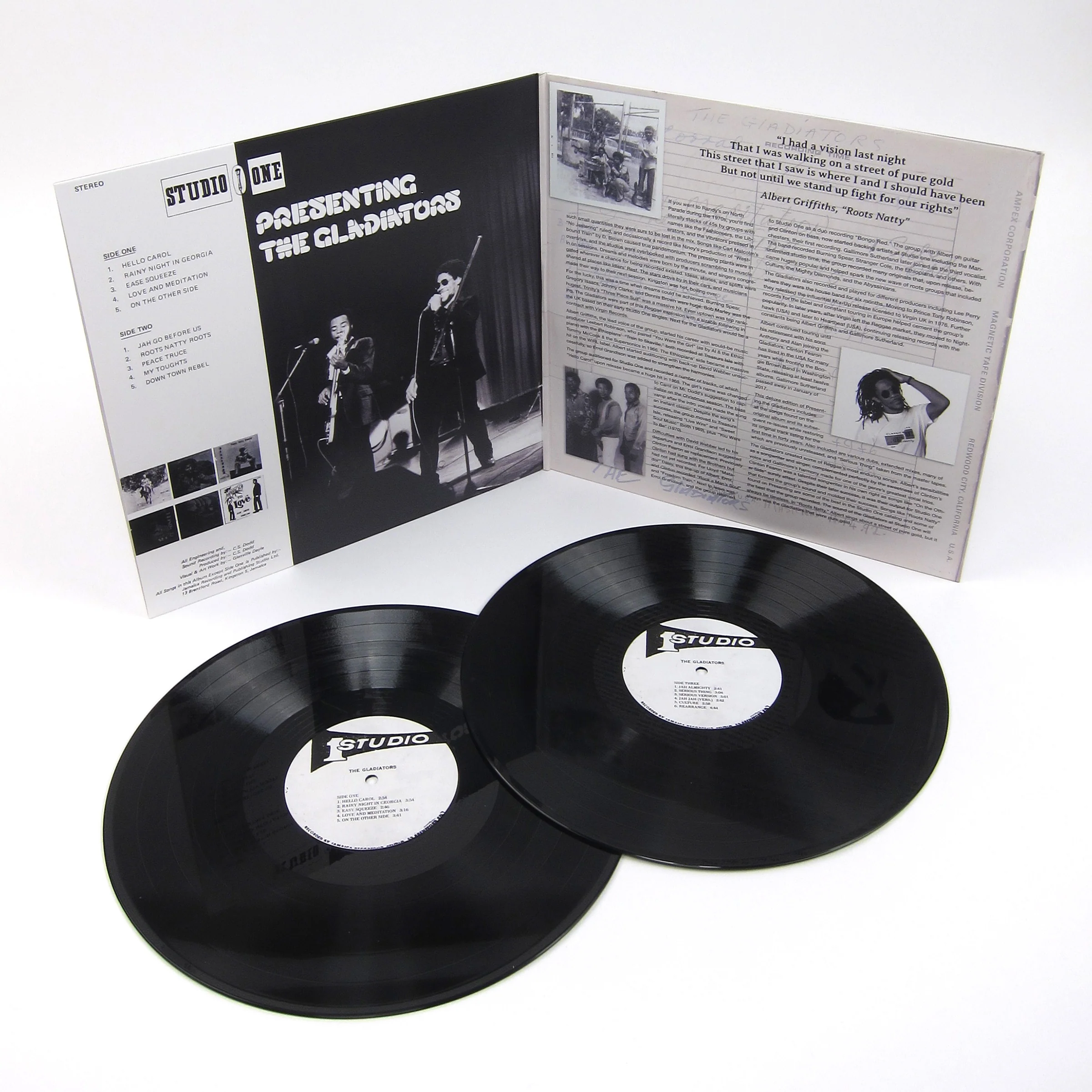 The Gladiators: Presenting The Gladiators Deluxe Edition Vinyl 2LP - Image 2