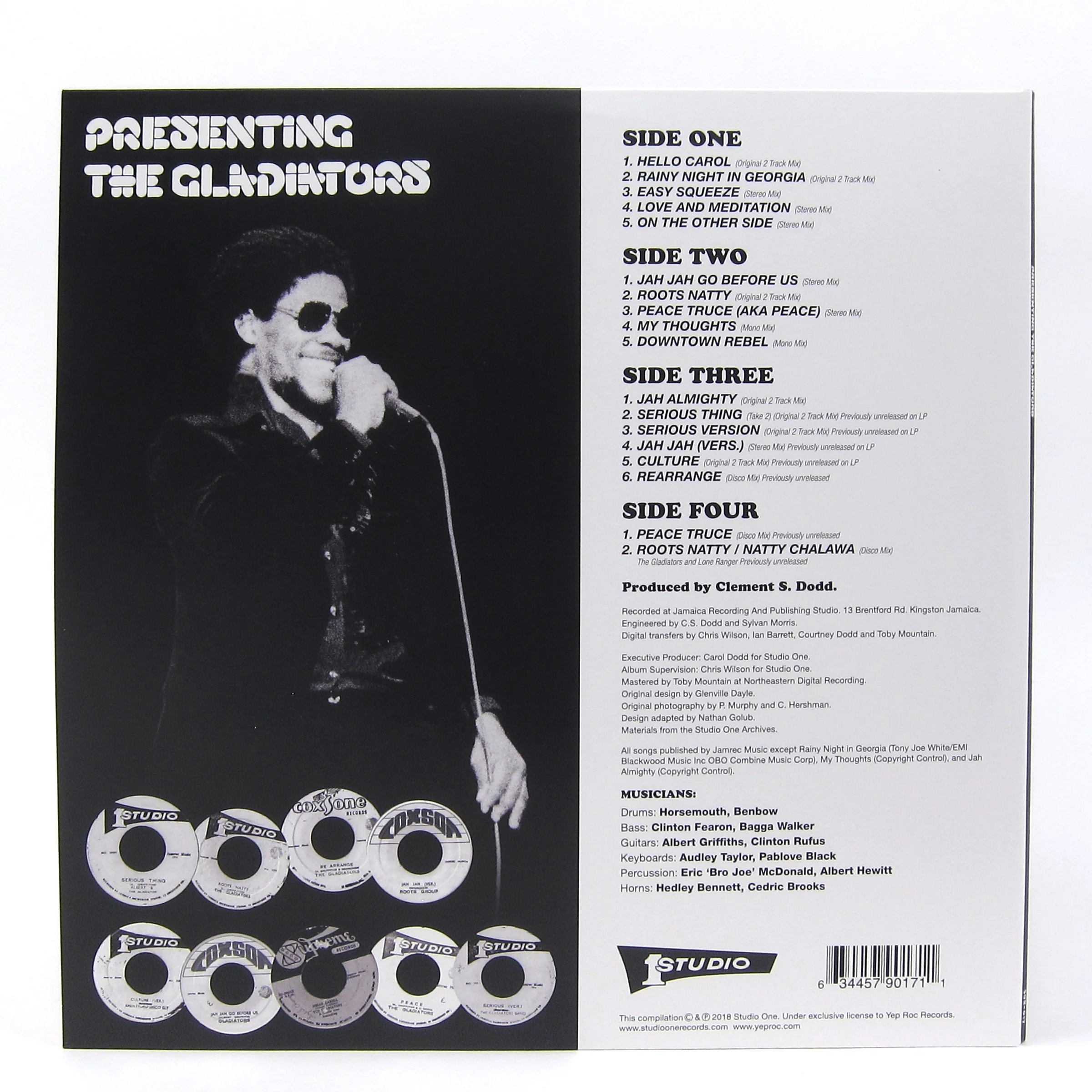 The Gladiators: Presenting The Gladiators Deluxe Edition Vinyl 2LP - Image 3