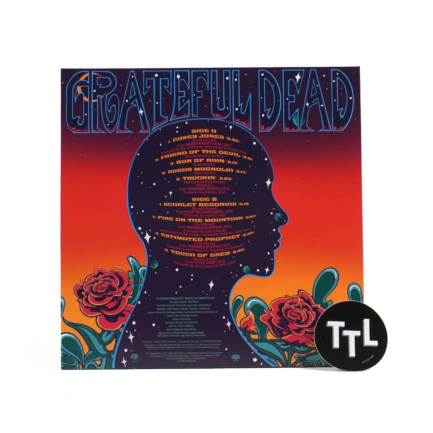 Grateful Dead: Gratest Hits (Colored Vinyl) Vinyl LP - Image 3