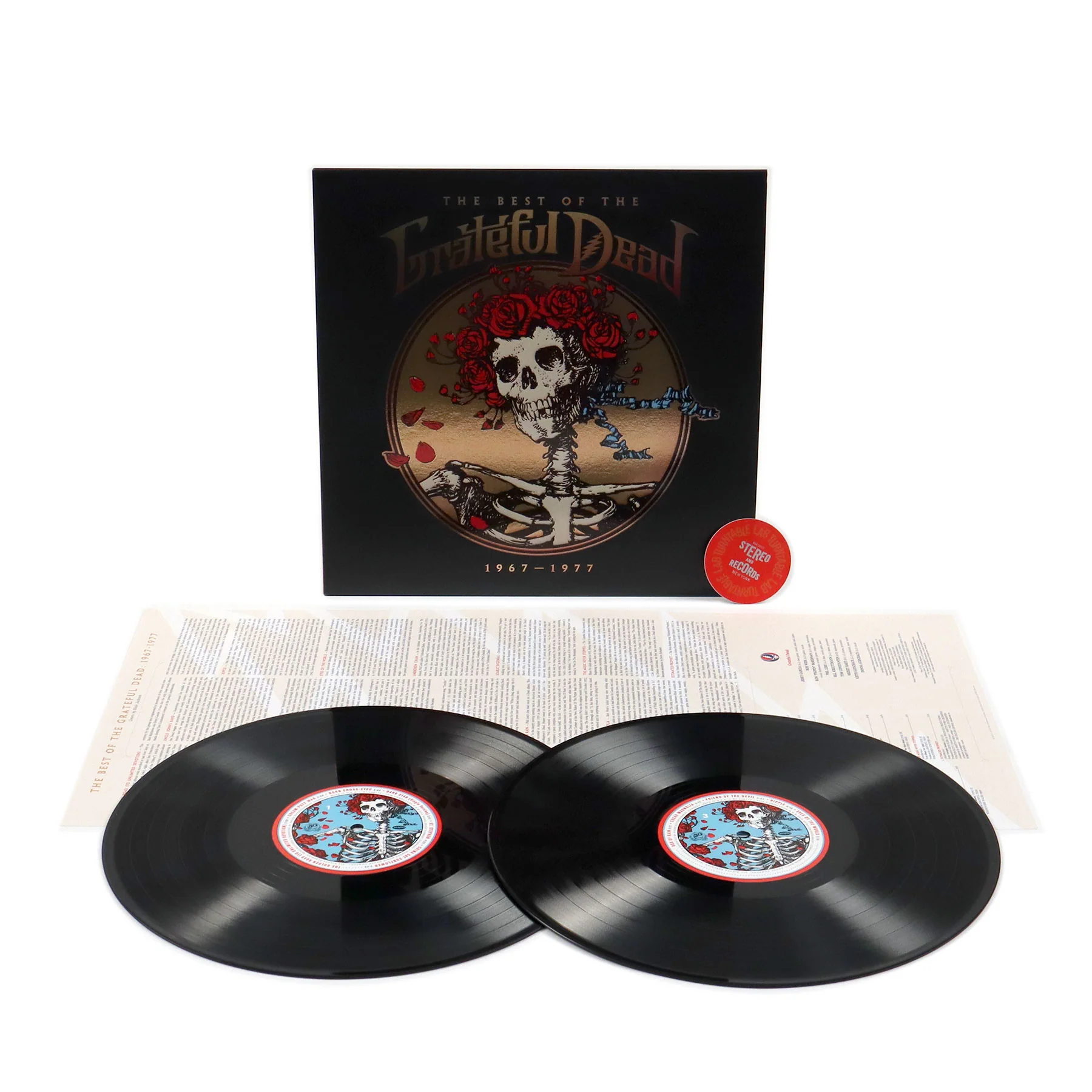 Grateful Dead: The Best Of The Grateful Dead 1967-1977 Vinyl 2LP - Image 2