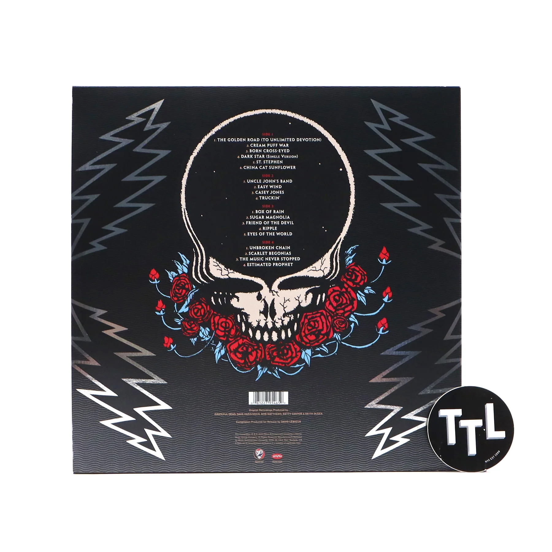 Grateful Dead: The Best Of The Grateful Dead 1967-1977 Vinyl 2LP - Image 3