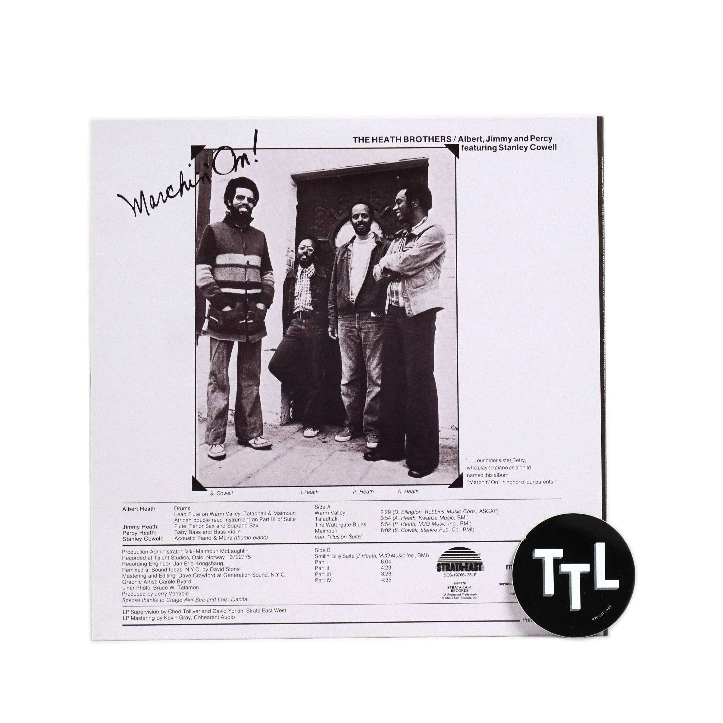 The Heath Brothers: Marchin' On! (180g) Vinyl LP - Image 3