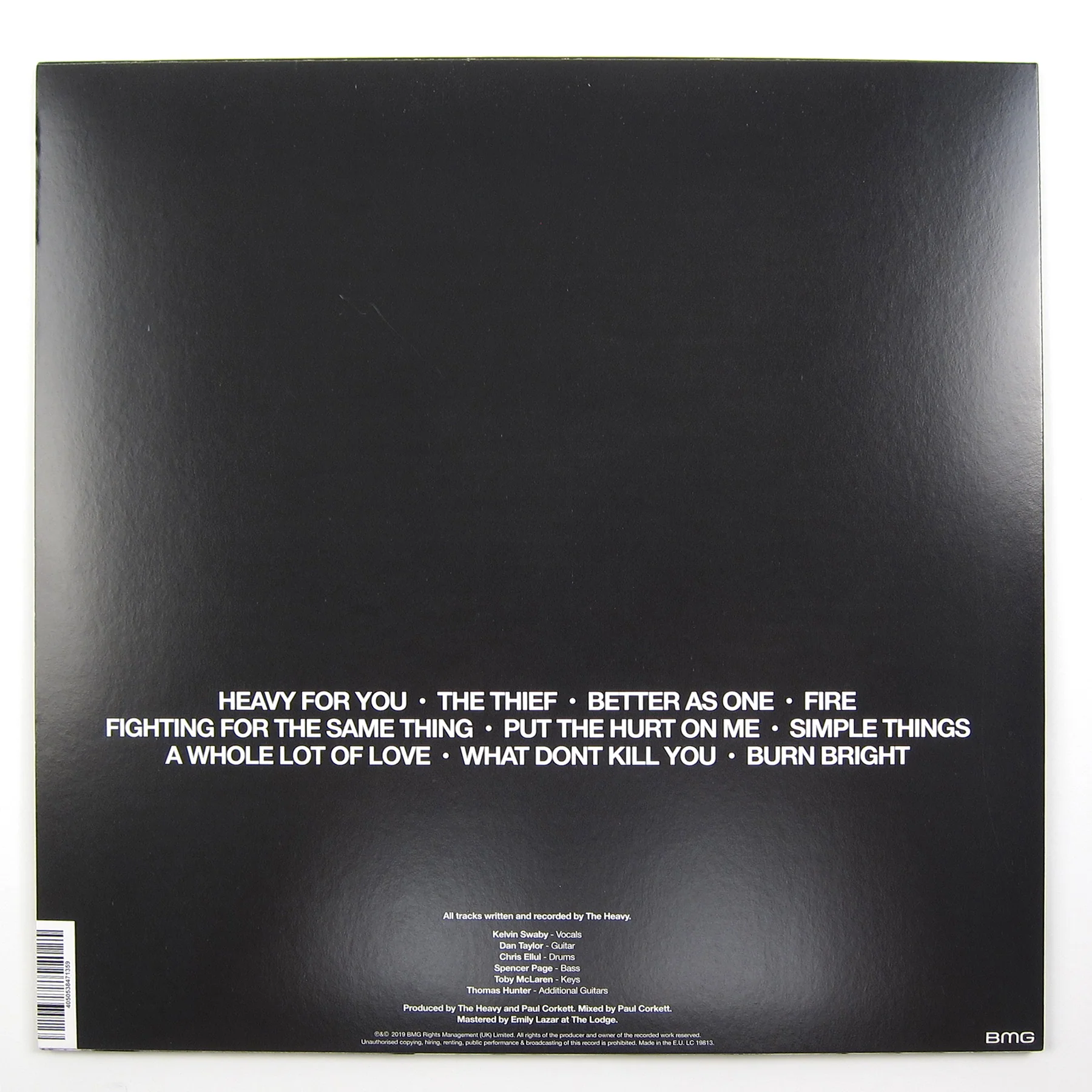 The Heavy: Sons (Indie Exclusive) Vinyl LP+7" - Image 3
