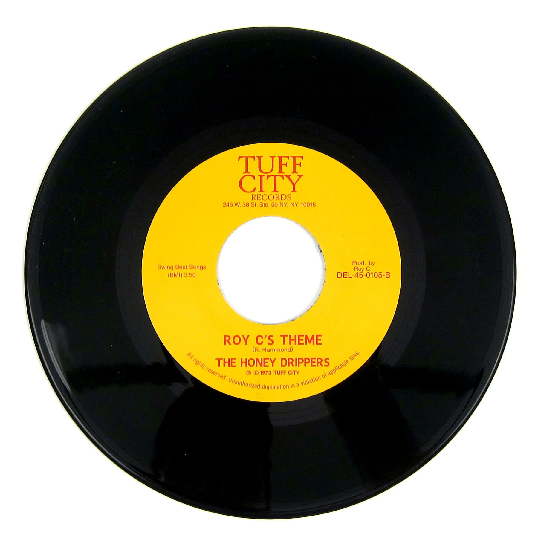 The Honey Drippers: Impeach The President Vinyl 7" - Image 2