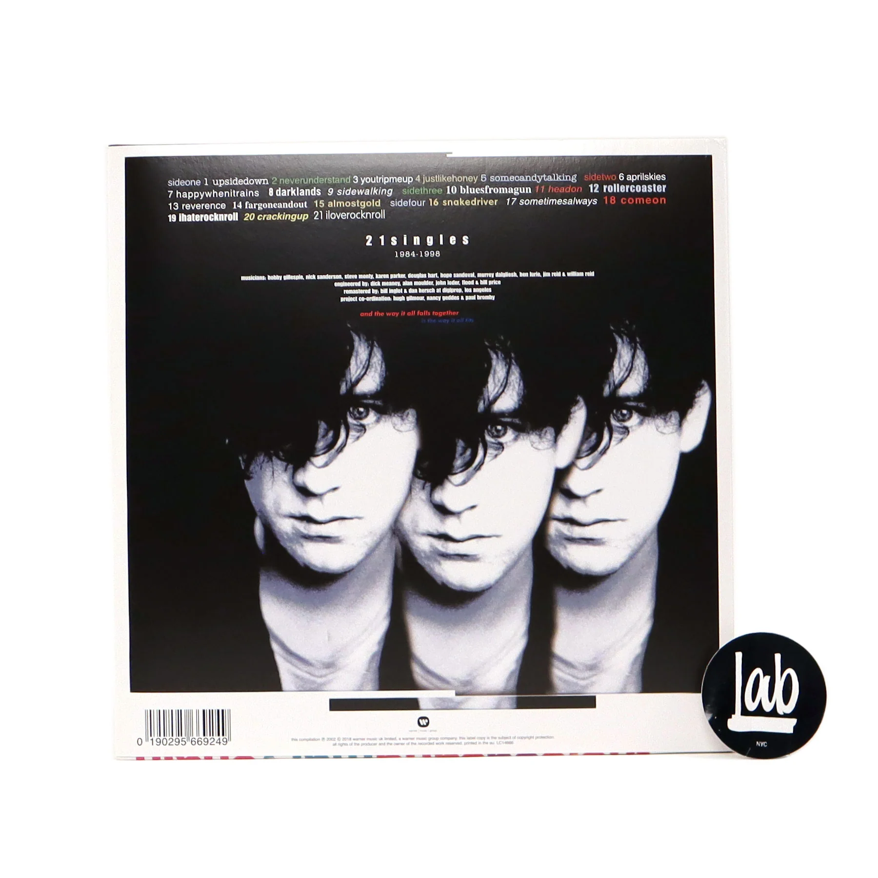 The Jesus And Mary Chain: 21 Singles (180g) Vinyl 2LP - Image 3