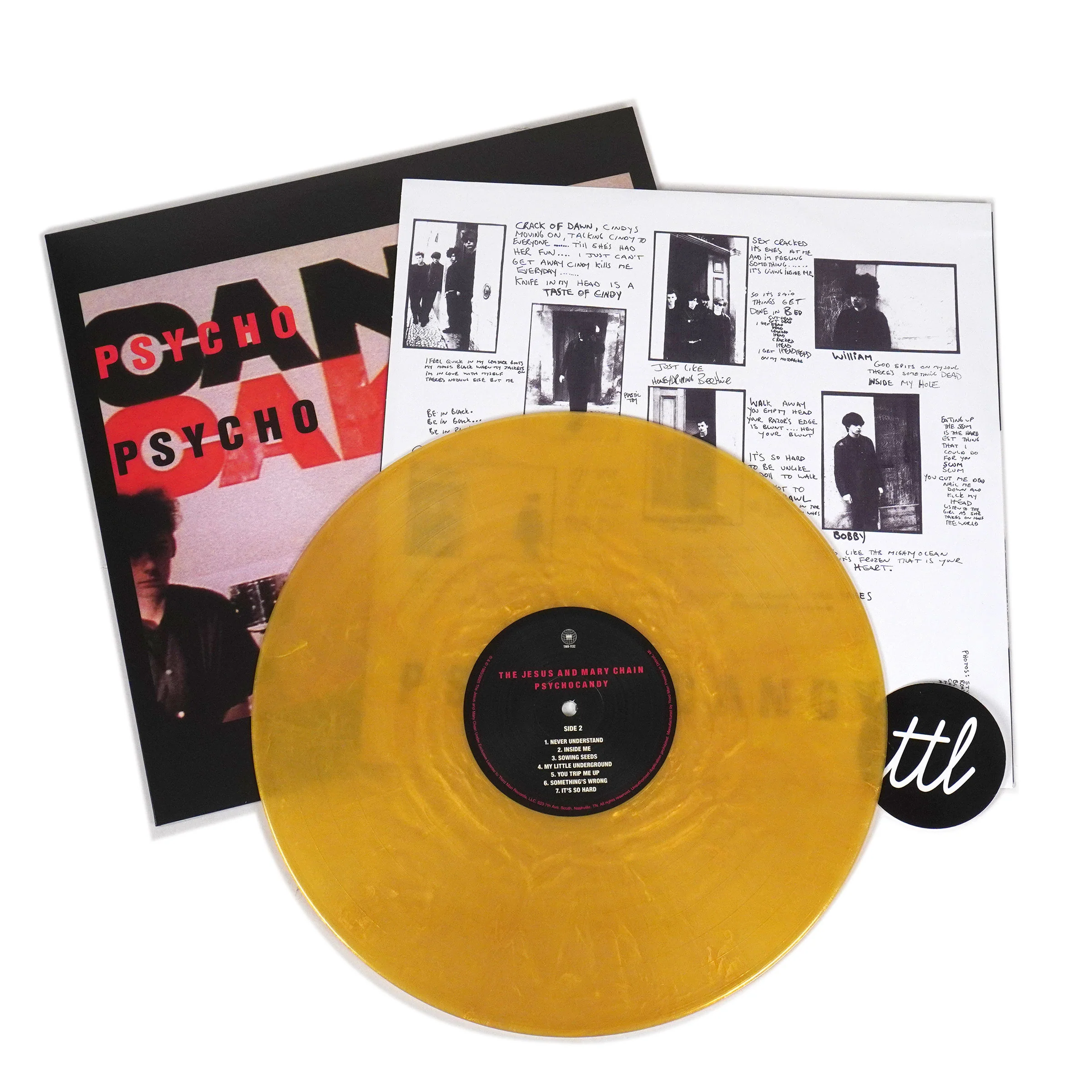 The Jesus And Mary Chain: Psychocandy - 40th Anniversary Edition (Colored Vinyl) Vinyl LP - Image 2