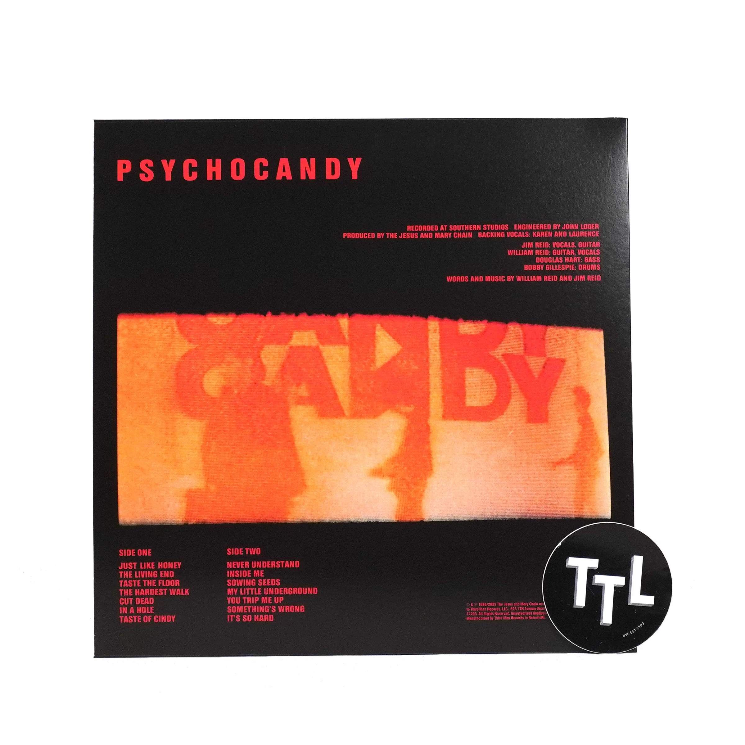 The Jesus And Mary Chain: Psychocandy - 40th Anniversary Edition (Colored Vinyl) Vinyl LP - Image 3
